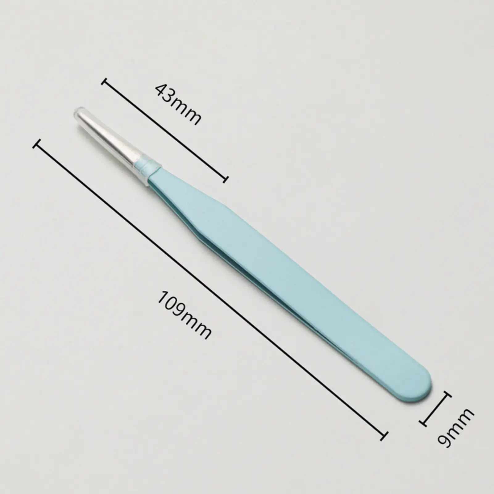 Small Fresh Tweezers Makeup False Eyelashes Tweezers Nail Stickers Paper Clip Shark Tale Scrapbook Stickers Multifunctional.
