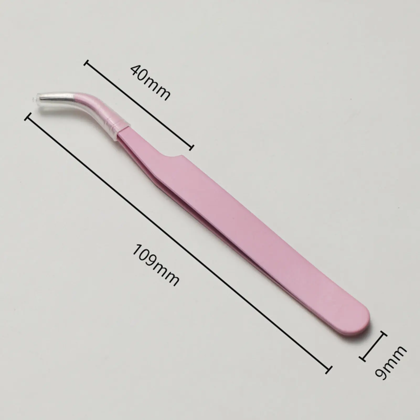 Small Fresh Tweezers Makeup False Eyelashes Tweezers Nail Stickers Paper Clip Shark Tale Scrapbook Stickers Multifunctional.