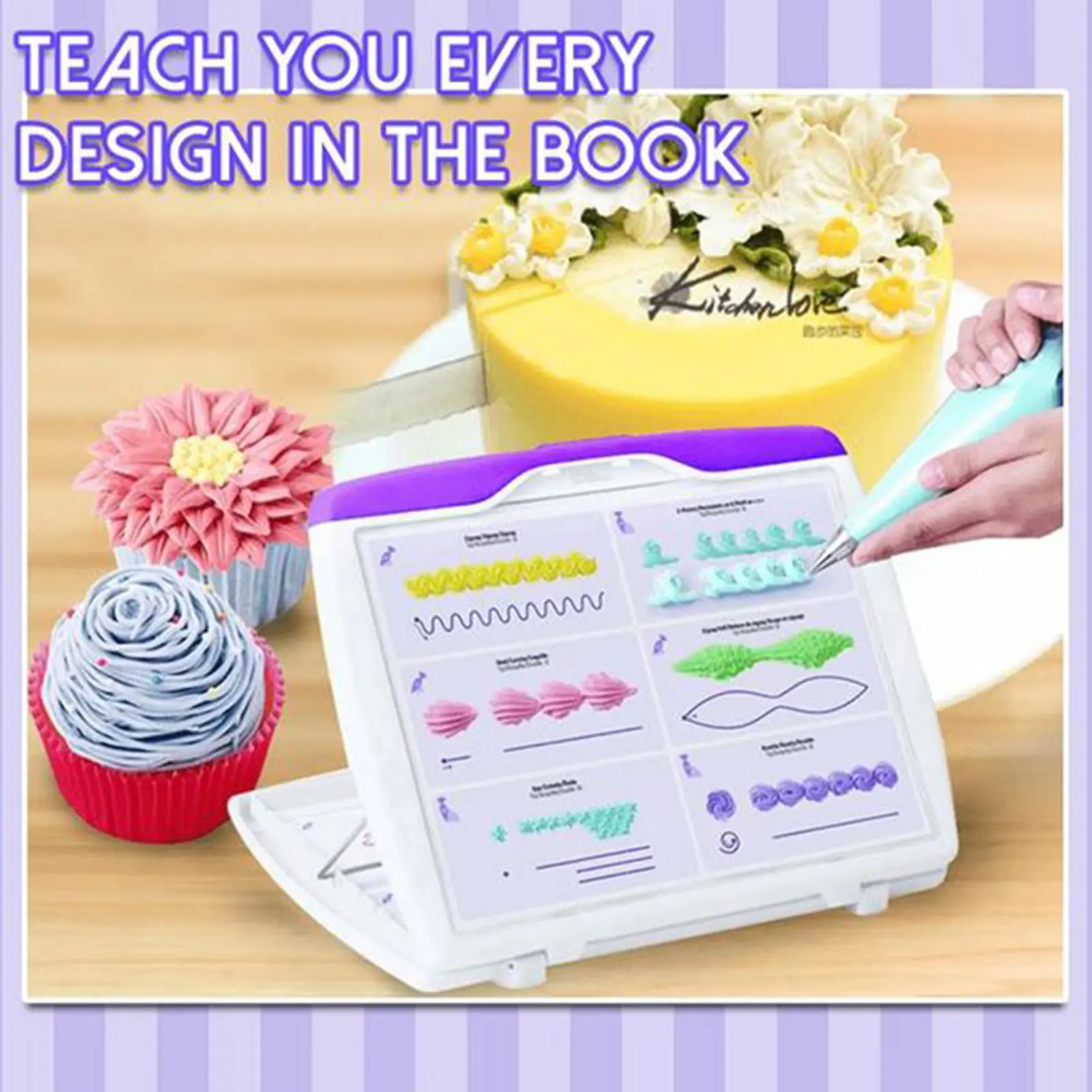 Cake Decoration Practice Board Drawings Pipeline Technical Training Package Diy Cake Cream Decoration Practice Board Drawings