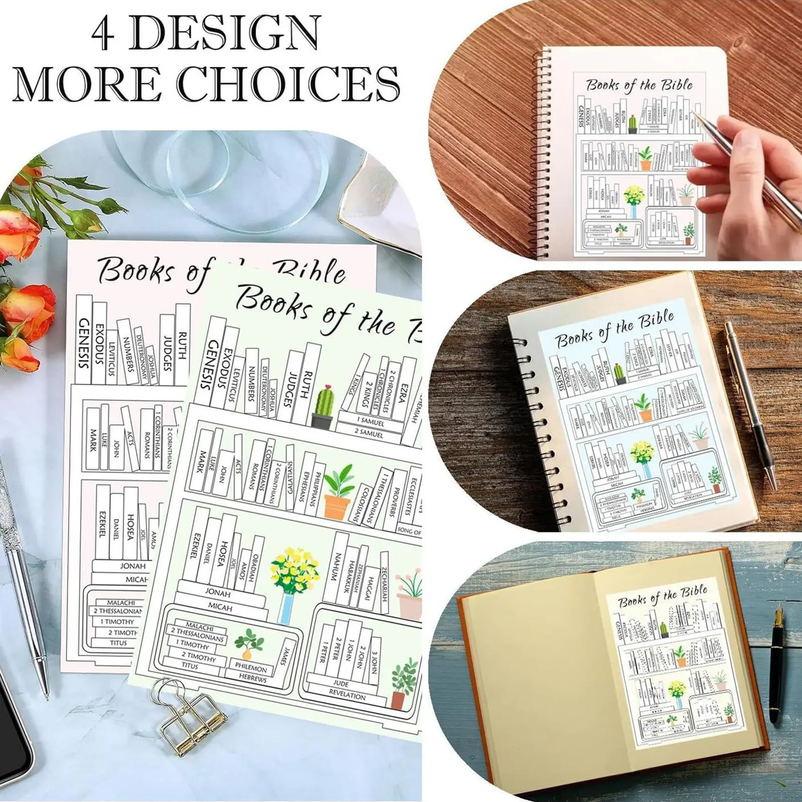 Bible Stickers Stickers 8 Learning And Reading Aids Children's Christian Diary Stickers Learning Progress Stickers Learning Tool
