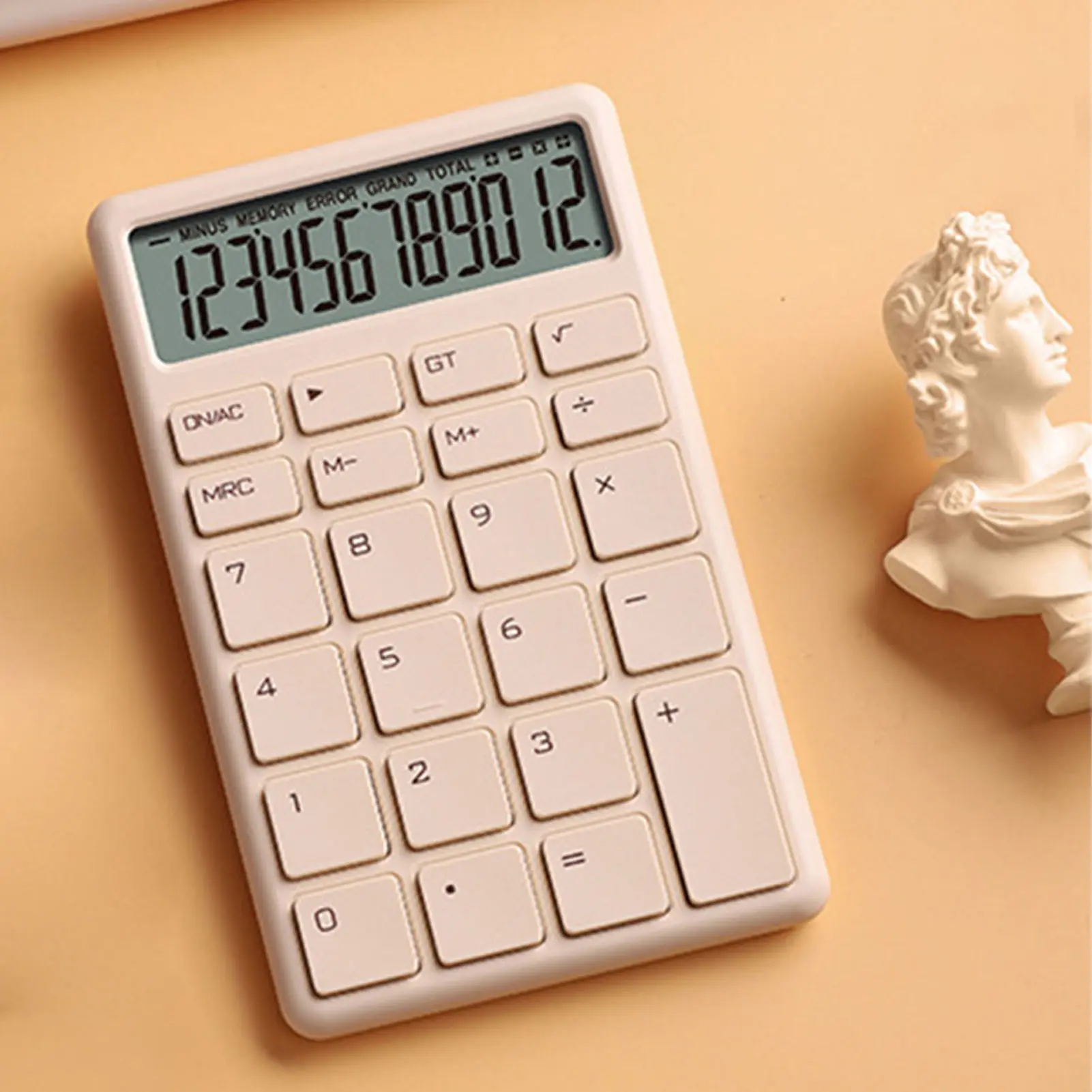 Simple Design Basic Calculator Accountant 12 Digits Desk Calculator Button Handheld Calculator Big Button Handheld Calculator
