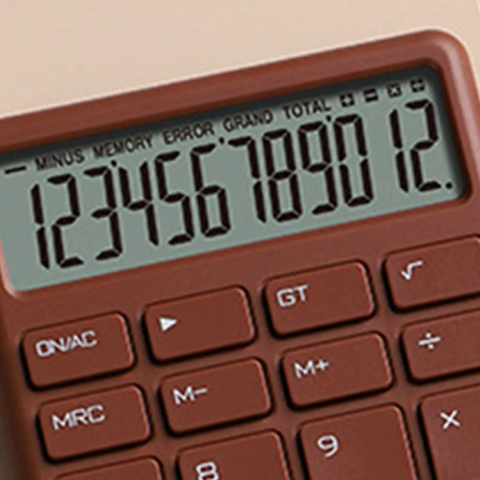 Simple Design Basic Calculator Accountant 12 Digits Desk Calculator Button Handheld Calculator Big Button Handheld Calculator