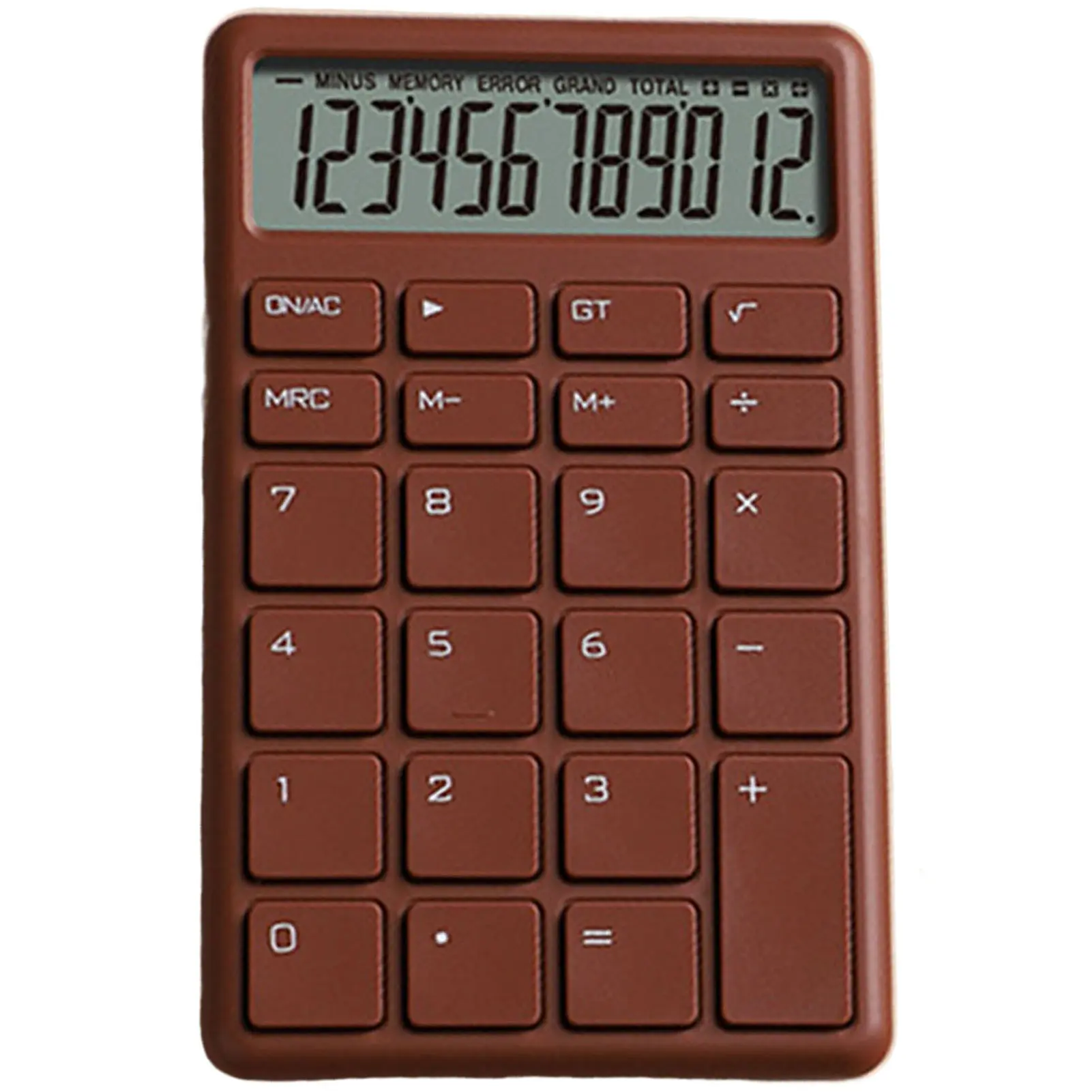 Simple Design Basic Calculator Accountant 12 Digits Desk Calculator Button Handheld Calculator Big Button Handheld Calculator