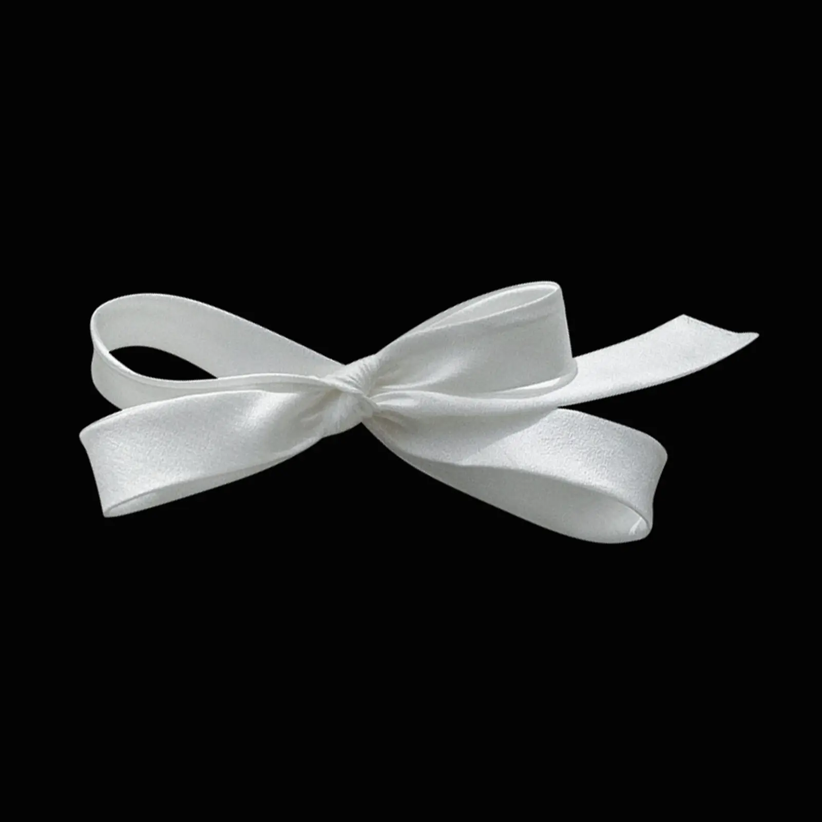1pcs Sweet Hairpin Satin Ballet Ribbon White Style Hairpin Side Clip Korean Girl Grab Female Headdress Hair Accessories