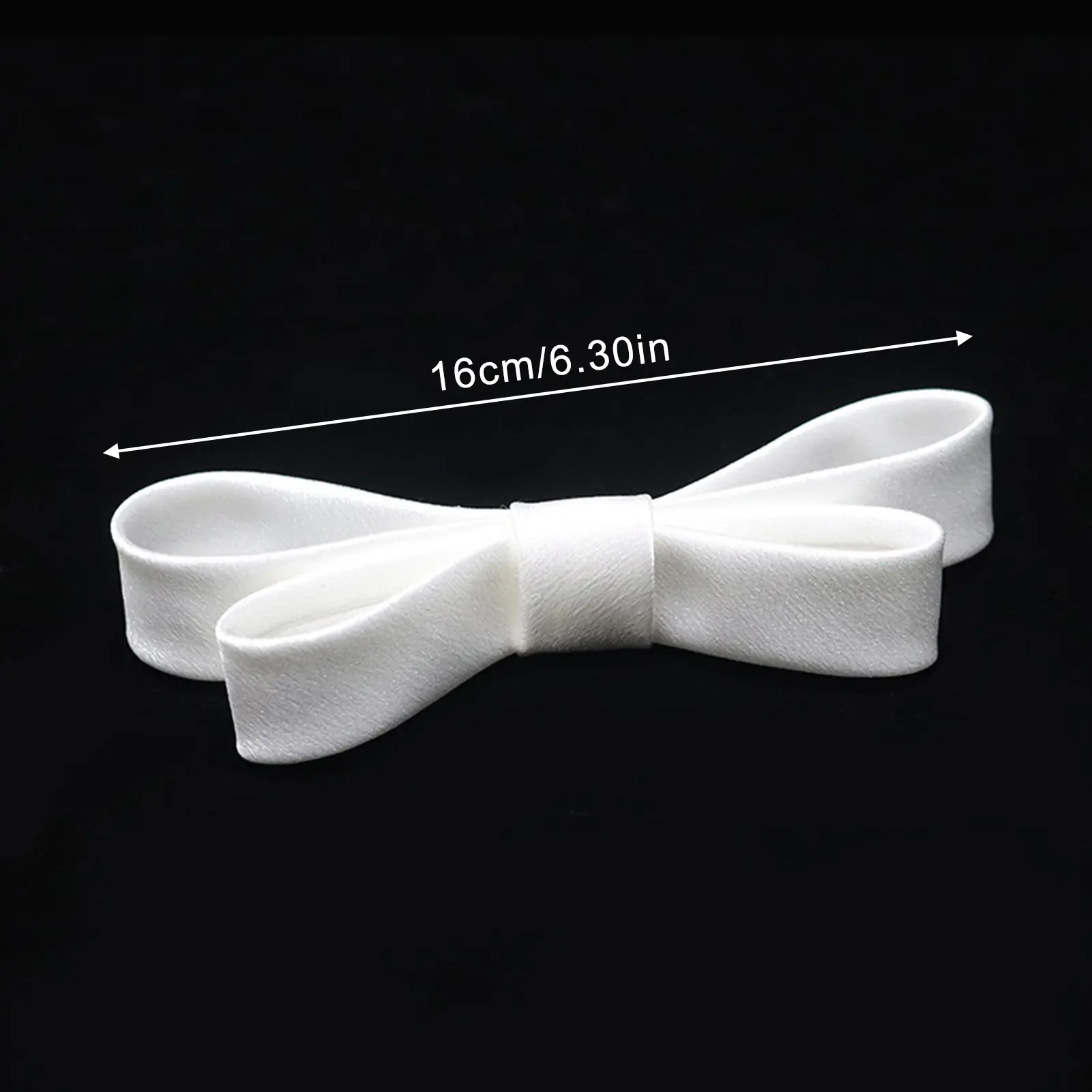 1pcs Sweet Hairpin Satin Ballet Ribbon White Style Hairpin Side Clip Korean Girl Grab Female Headdress Hair Accessories