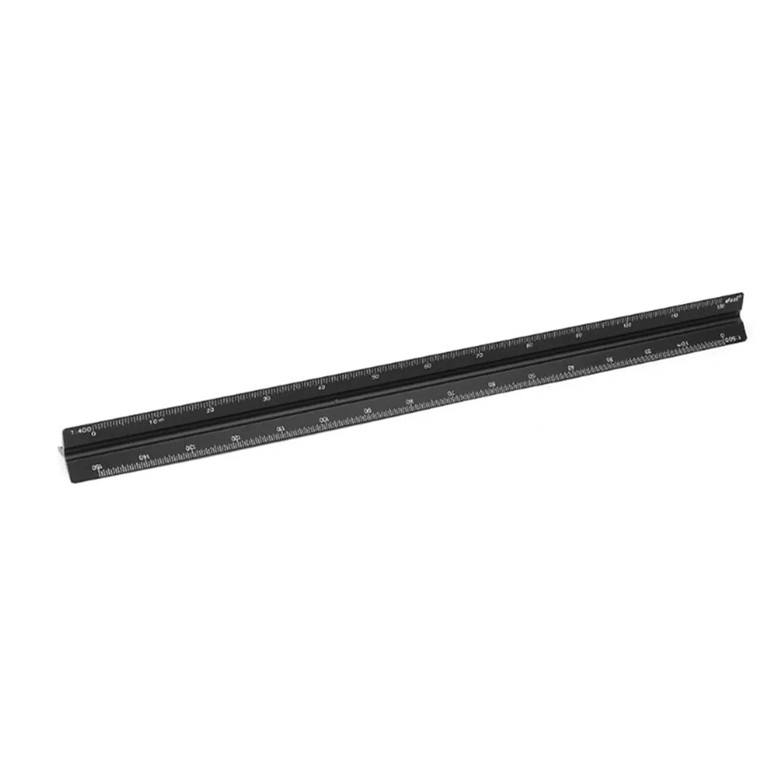 30cm,Triangular,Aluminum Drafting Scale Ruler Aluminum Alloy 3-Sided Scale High Impact Resistant Aluminum Scale Ruler  Drawing