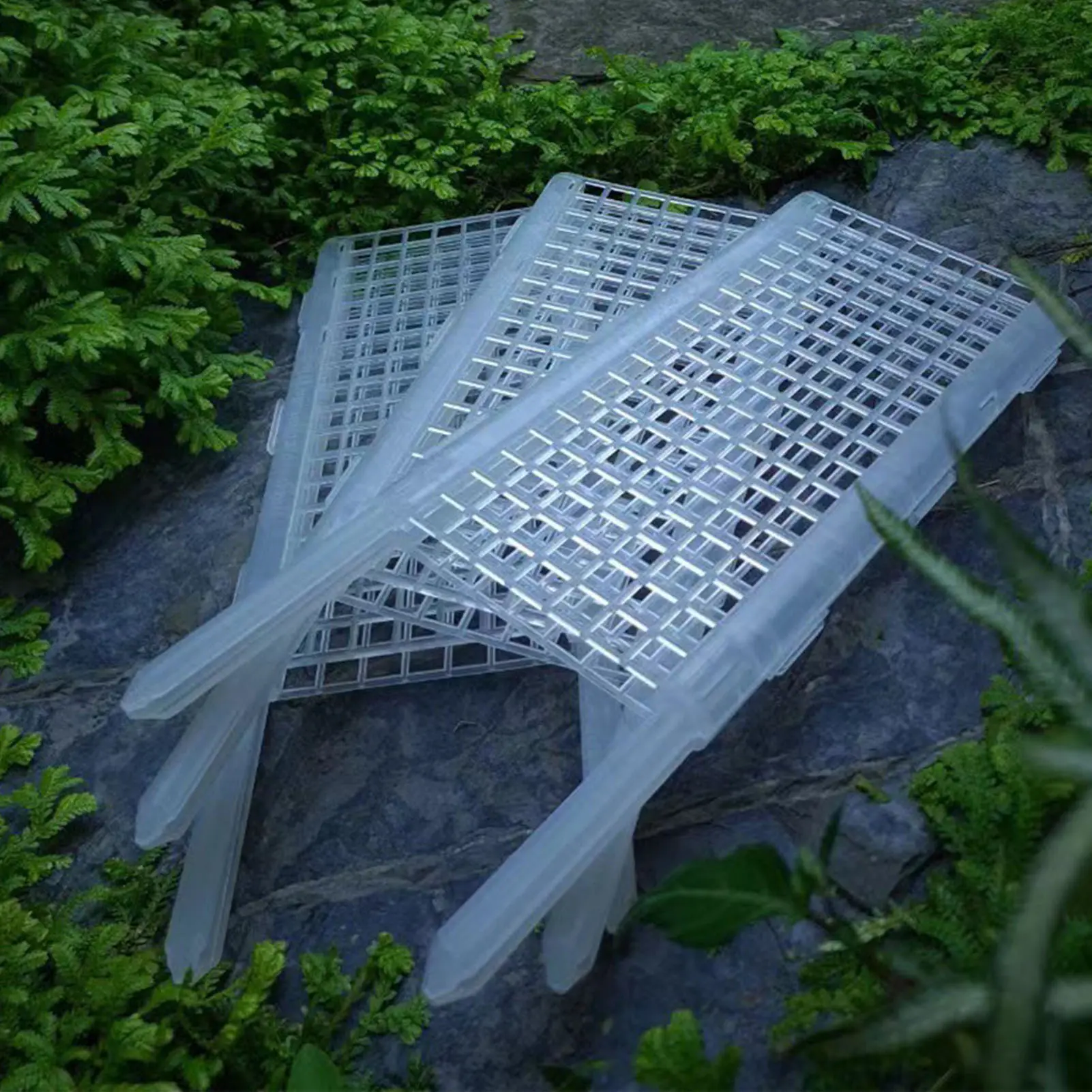 Plastic Green Plant Bracket Moss Pole Bracket Branch Connection Buckle Variety Bamboo Of Inserted  Garden Planting Climbing