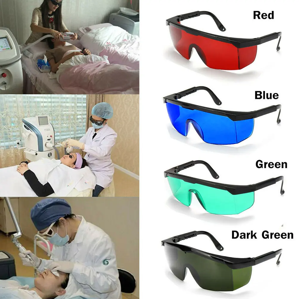 1pc New Useful Eye Safety Glasses For Red Green Laser Uv Light Goggles Work Lab Dustproof Anti-fog Anti-splash Outdoor
