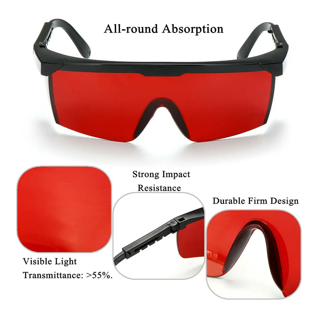 1pc New Useful Eye Safety Glasses For Red Green Laser Uv Light Goggles Work Lab Dustproof Anti-fog Anti-splash Outdoor