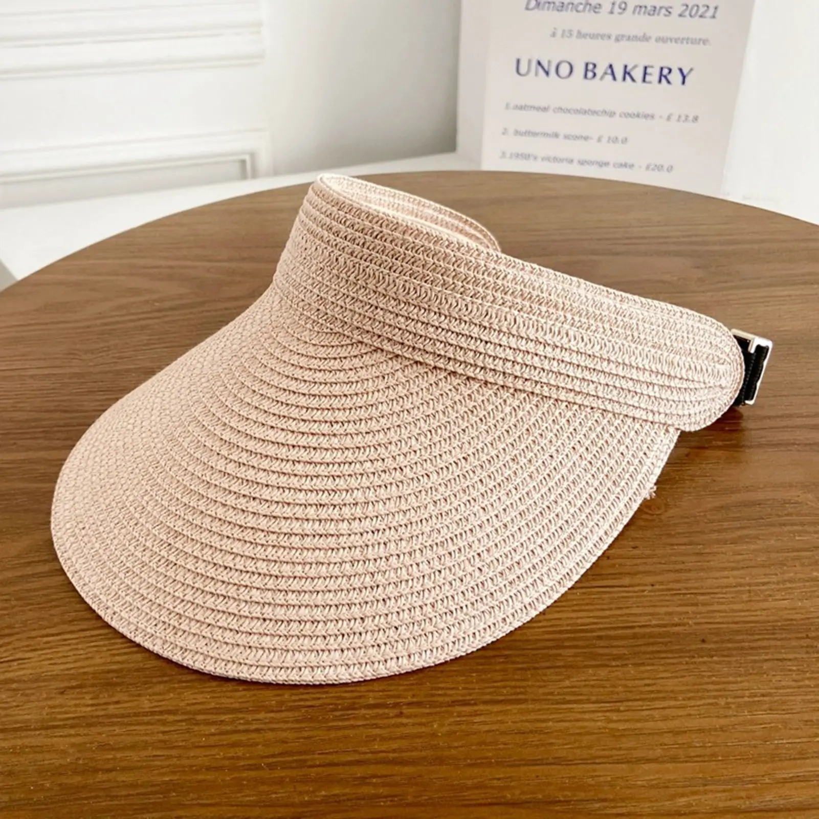 Summer Beach Sun Hat Women Portable Folding Wide Brimmed Straw Hat Fashion Shaped Hollow Top Straw Hat Girls Bucket Hats Travel
