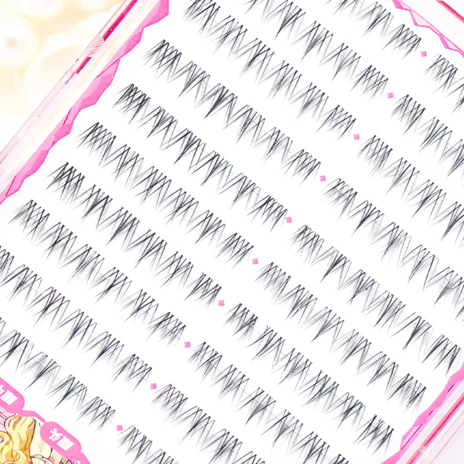 False Eyelashes 3D Fluffy Cluster Lashes 7-10mm Knot-Free DIY Lash Clusters Look More Natural And Charming DIY Makeup Tool
