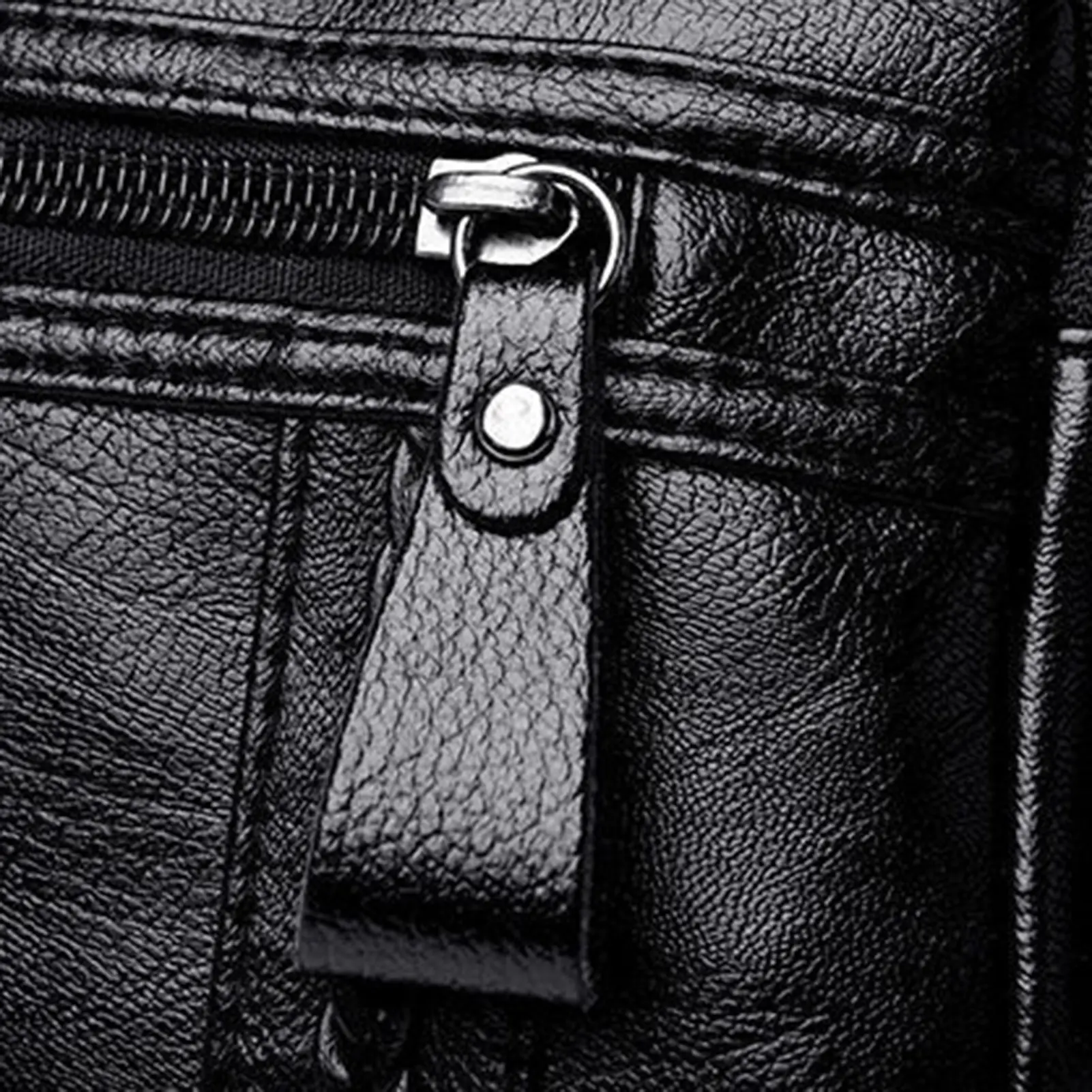 Women's Bag Pu Multi-layer Soft Leather Ladies Fashion Simple Shoulder Bag New Summer Bag Mother Shoulder Bag Crossbody Bag