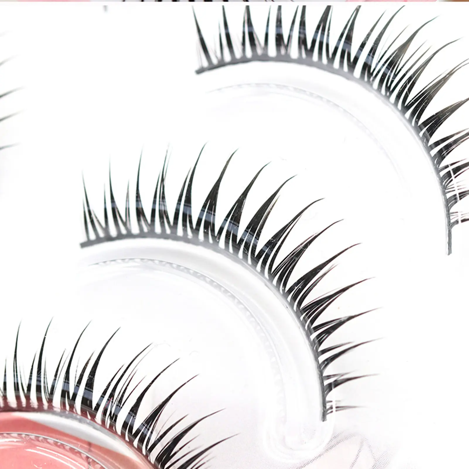 5 Pair False Eyelashes Strip Wispy Fake Lashes Natural Spiky Wispy Thick Eye Lash For Day-To-Day Use Wedding Vacation Gift
