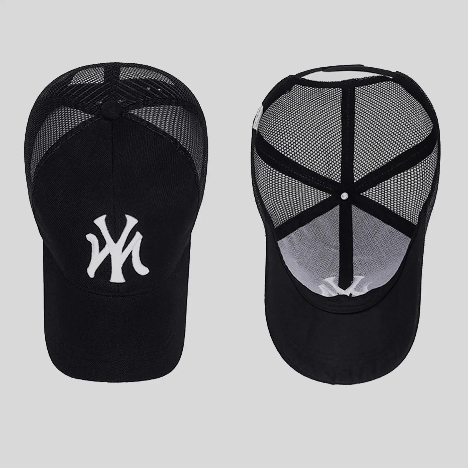 Letter Baseball Cap Embroidered Camouflage Spring And Autumn Outdoor Net Hat Adjustable Leisure Hat Sun Protection Hat