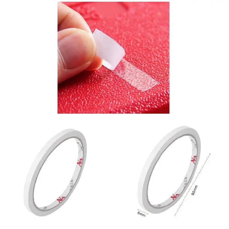 6MM*10M Double Sided Craft Sticky Tape Powerful Doubles Faced Adhesive Suitable for Glittering Wrapping Gifts DIY Craft