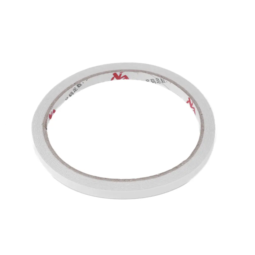 6MM*10M Double Sided Craft Sticky Tape Powerful Doubles Faced Adhesive Suitable for Glittering Wrapping Gifts DIY Craft
