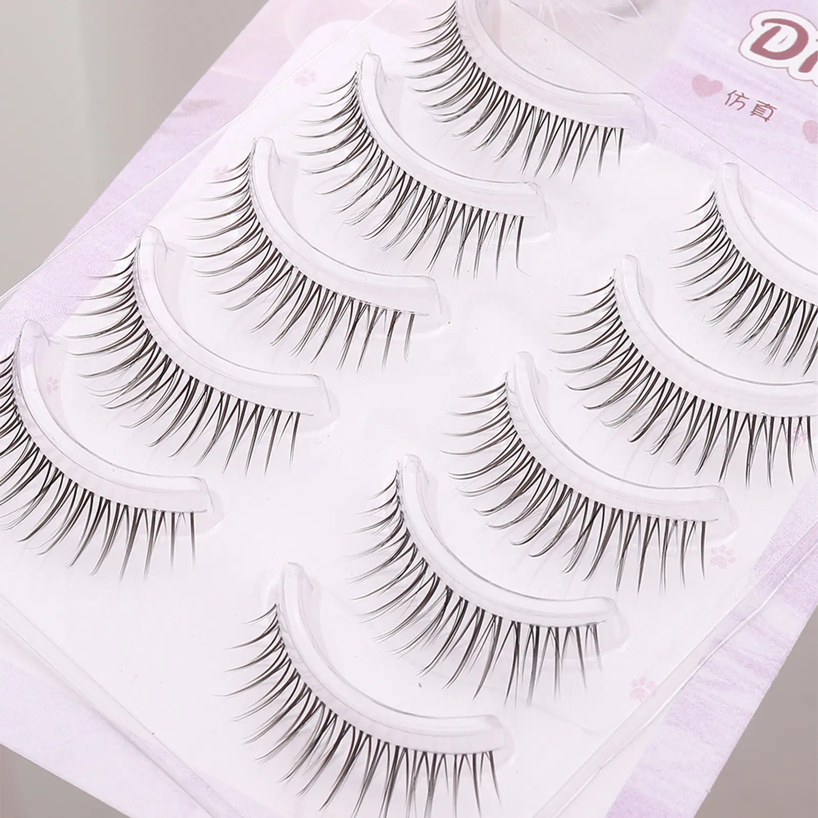 False Eyelashes Black DIY Anime Full Strip Lashes Perfect For Professional Makeup Salon Cosplay Eyelashes Makeup Tool