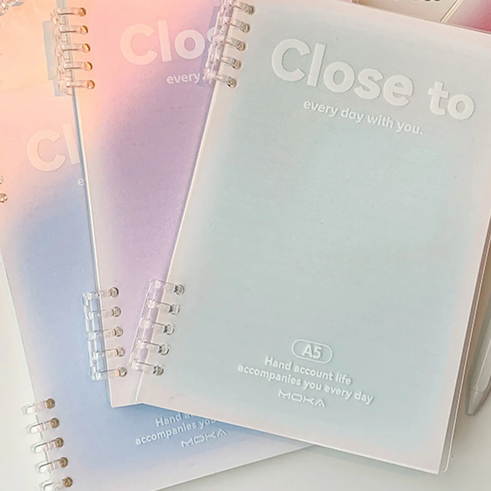 A5 Loose-leaf Binder Thickened Book Students Write Kawaii A5 Simple Stationery High Value School Supplies Student Stationery