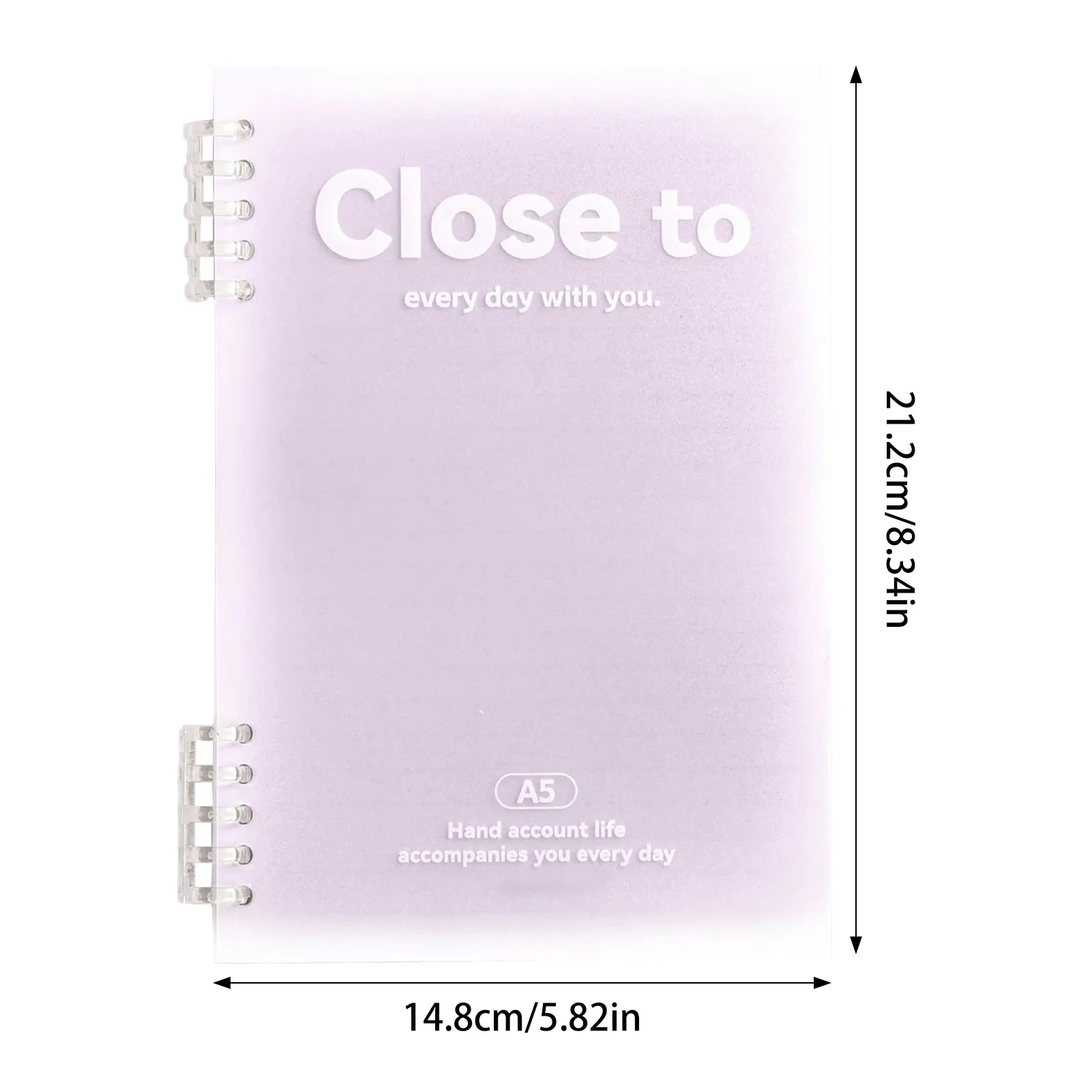 A5 Loose-leaf Binder Thickened Book Students Write Kawaii A5 Simple Stationery High Value School Supplies Student Stationery