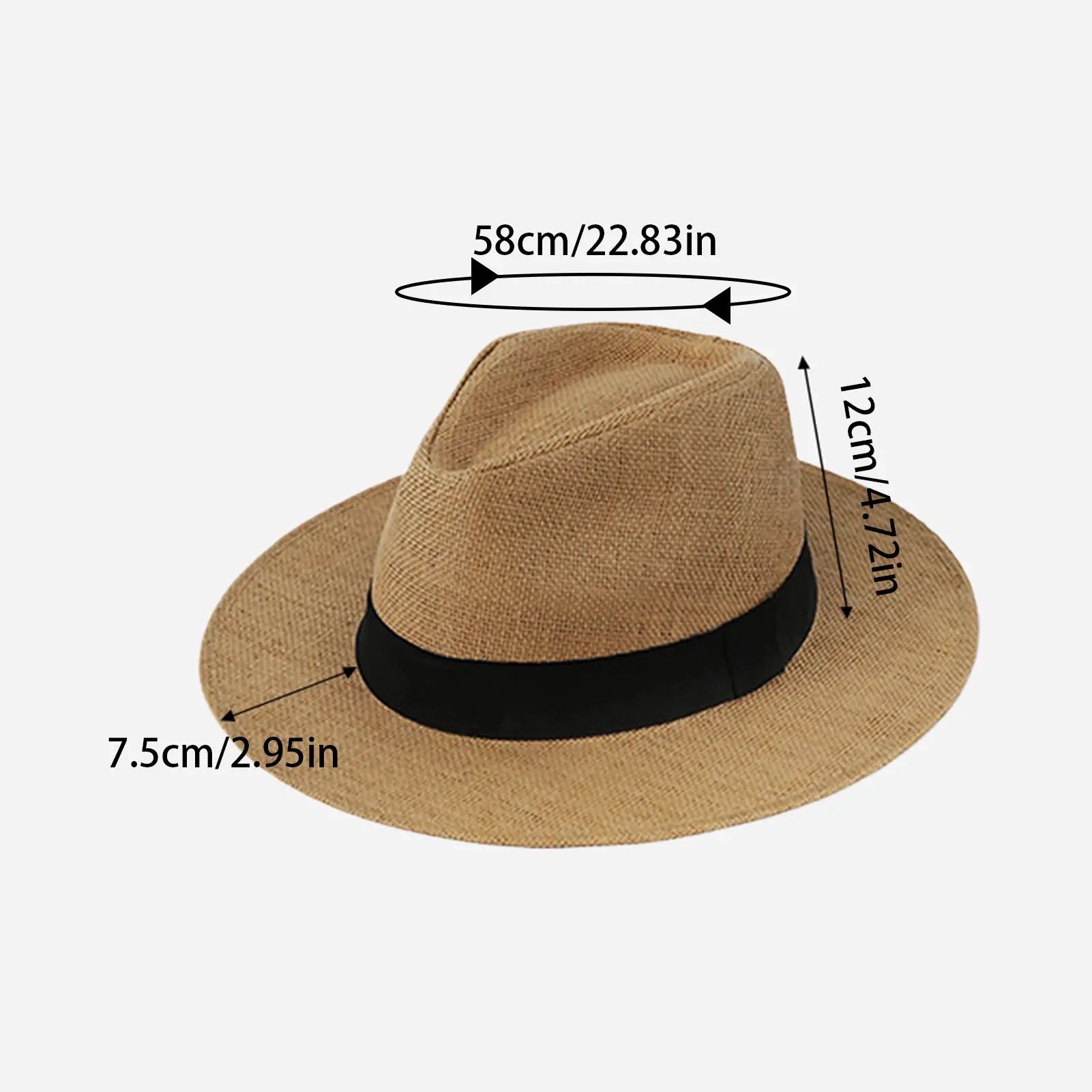 Summer Straw Hats for Women Men Beach Straw Sun Hat Multi Color Anti-UV Sunshade Straw Hats Suitable for Outdoor Activities
