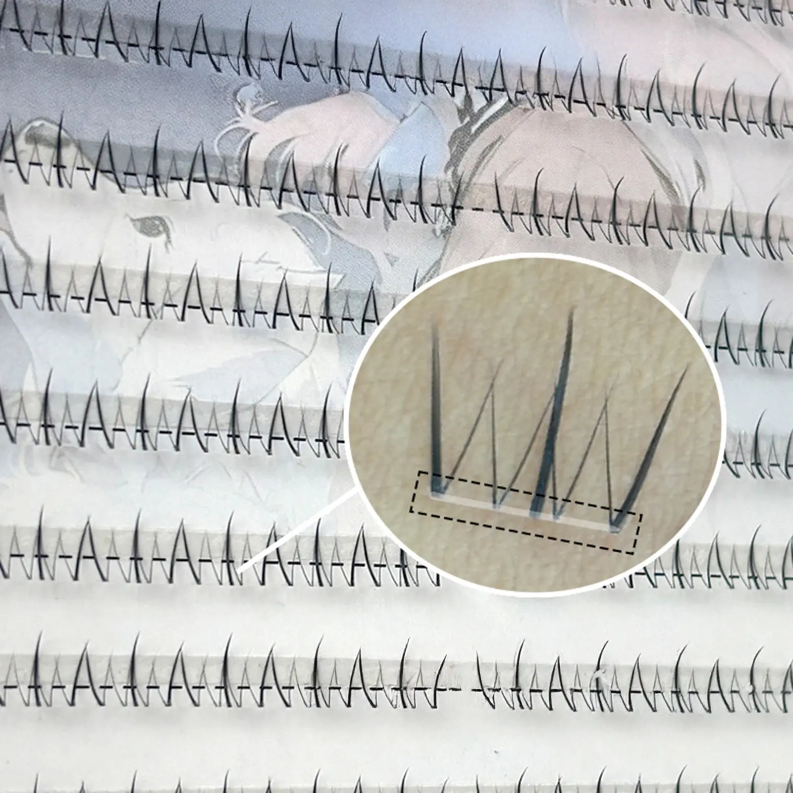 DIY Lower Segmented Eyelashes False Eyelashes Woman DIY Bottom Eyelashes for Women and Girls Cosmetic Supplies Makeup Tools
