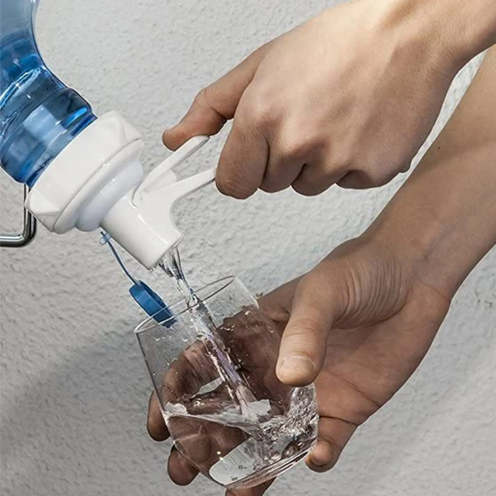 Reusable Plastic Spigot Faucet Water Dispenser Spout Bottle Cap Perfect For Office School Use Portable Water Dispenser Valve