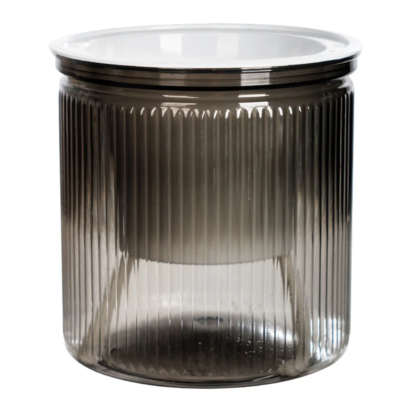 Lazy Hydroponic Flowerpot Glass-like Automatic Water-absorbing Small Potted Transparent Double-layer Office Creative Culture