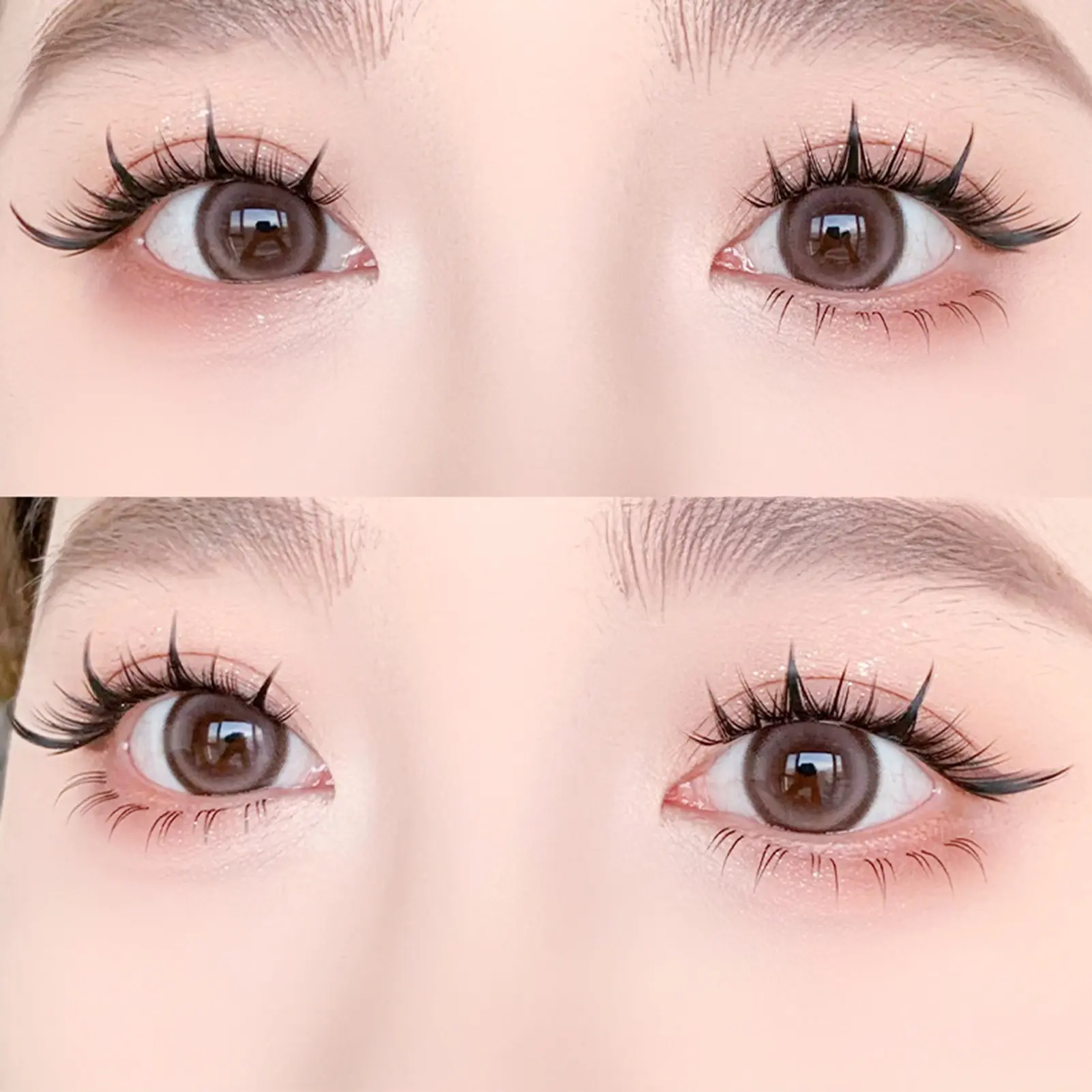 False Eyelashes No Glue Needed Eyelash Clusters Short Individual Lower Eyelash Clusters Suitable For Women Makeup Tools Gift