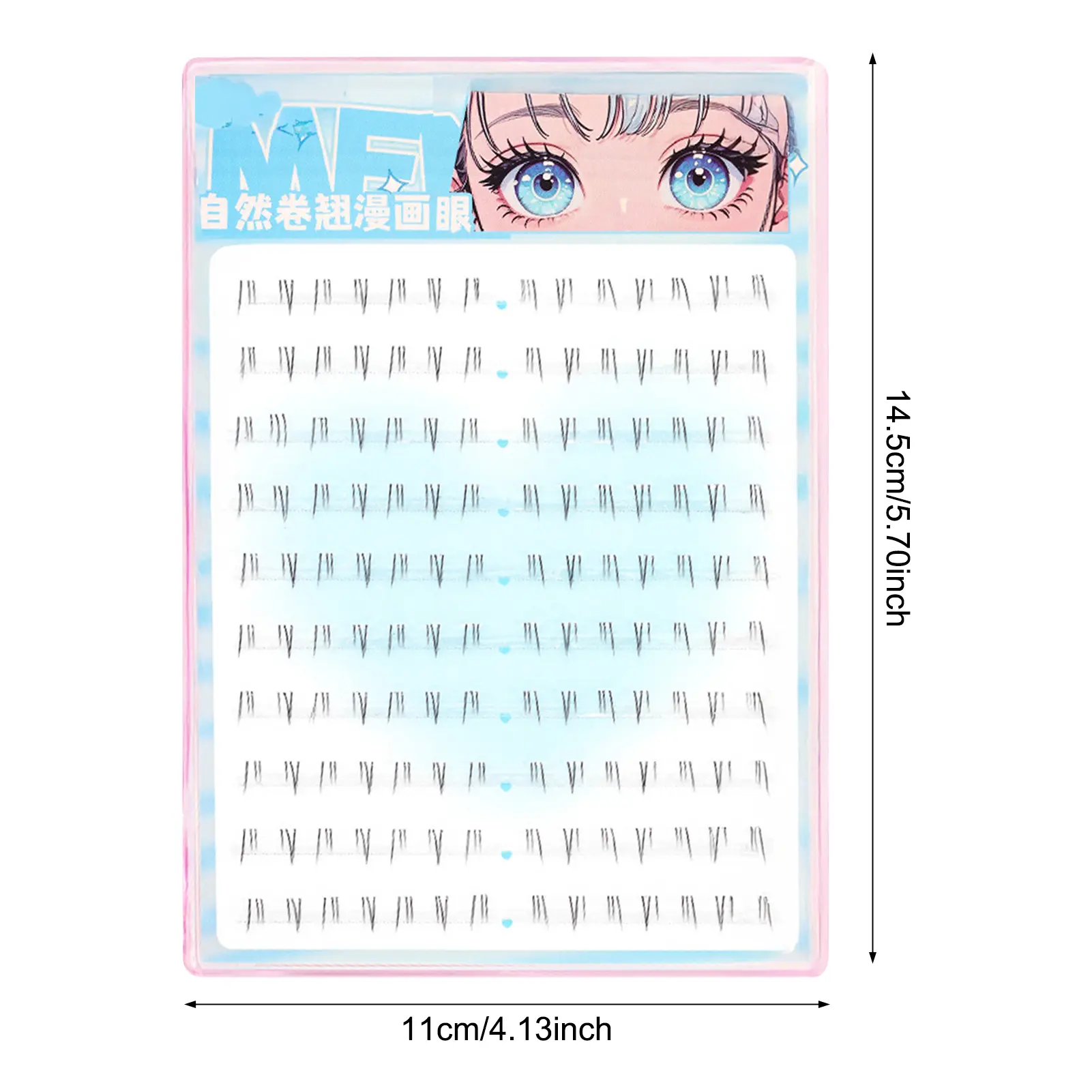 False Eyelashes No Glue Needed Eyelash Clusters Short Individual Lower Eyelash Clusters Suitable For Women Makeup Tools Gift