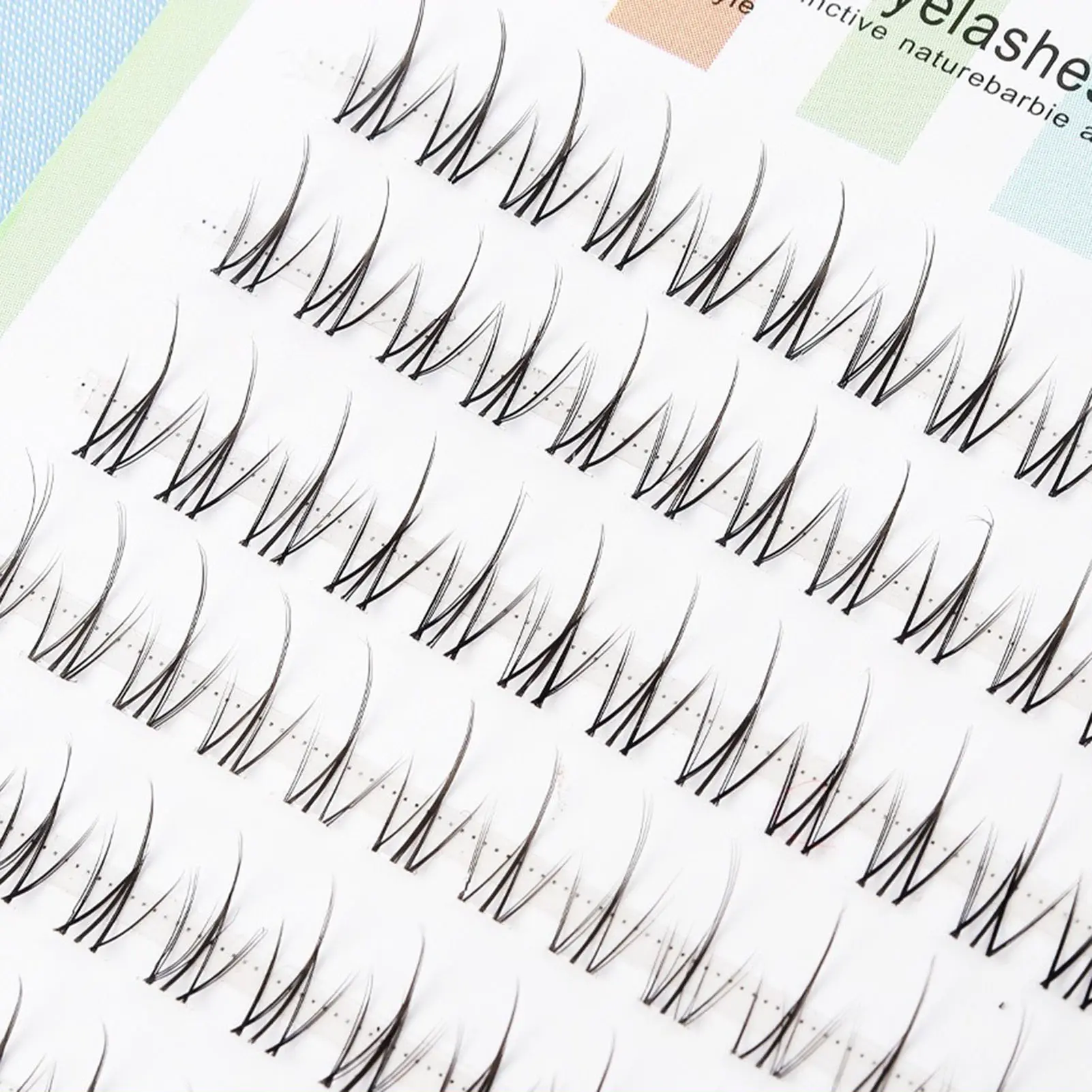 False Eyelashes Wispy Fake Eyelashes for Female Cosplay Thick Stage Eyelashes for Women and Girls Cosmetic Supplies