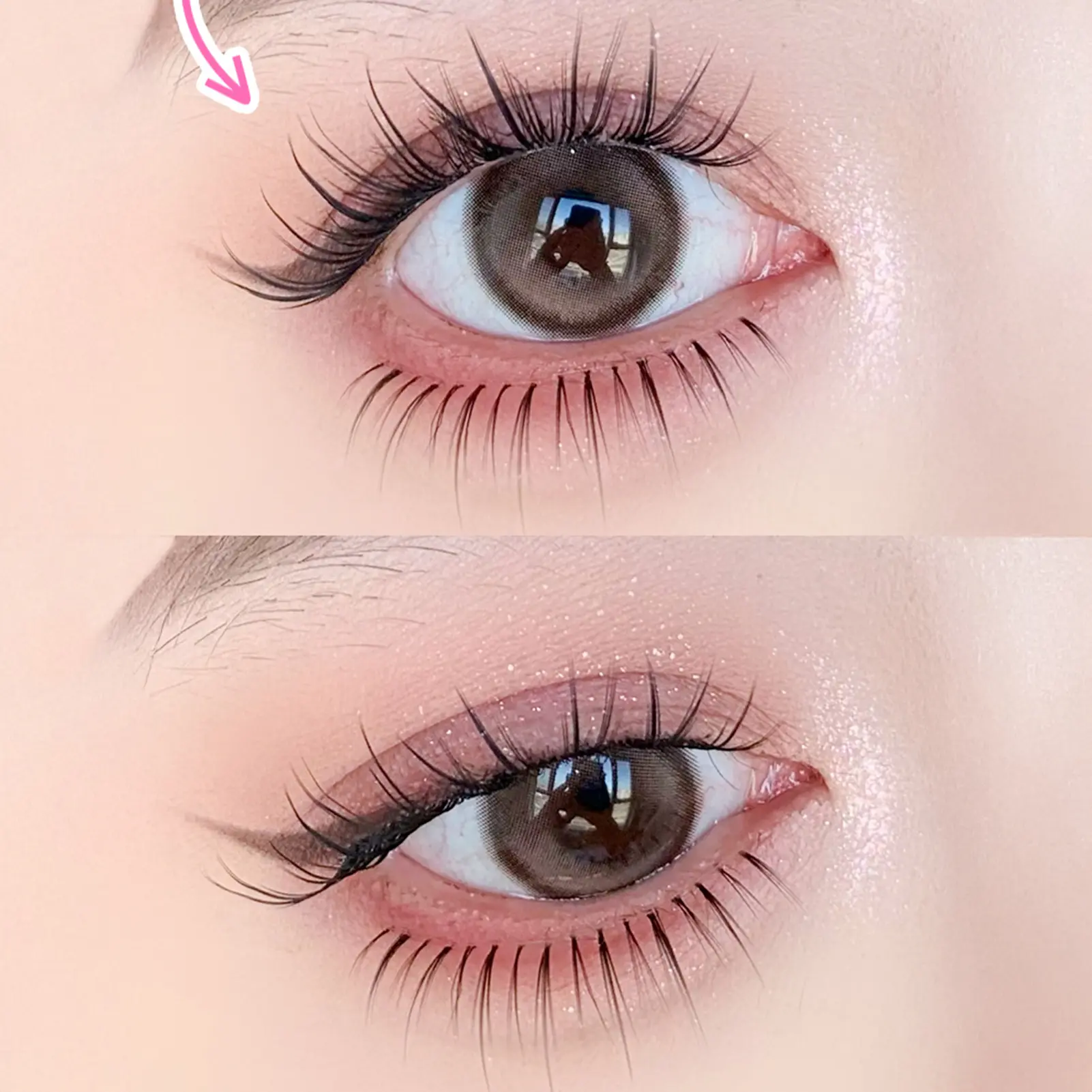 False Eyelashes C Curl Press on Lash Clusters 9-11mm Pre Glued Lash Clusters for Lash Enthusiast Or Beginner Makeup Tool