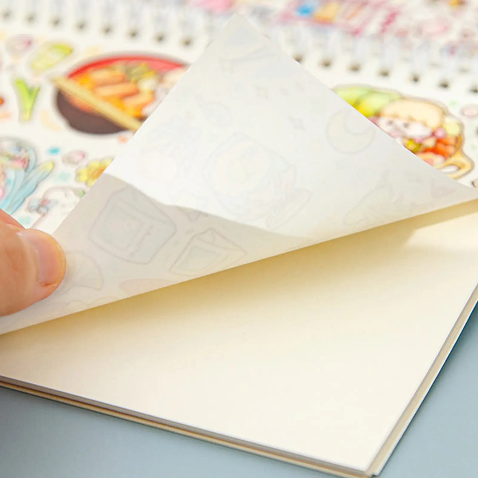 A5 Cartoon Sticker Storage Book Reusable Scrapbook Release Books Student Stationery School Supplies