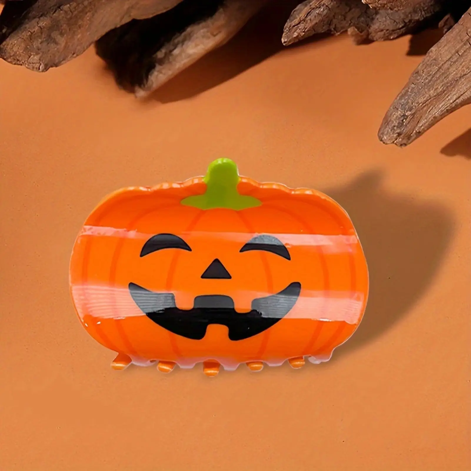 Halloween Pumpkin Shark Hair Clips Halloween Strong Hold Cute Hair Accessories For Women Girls Ponytail Holders Hairpin