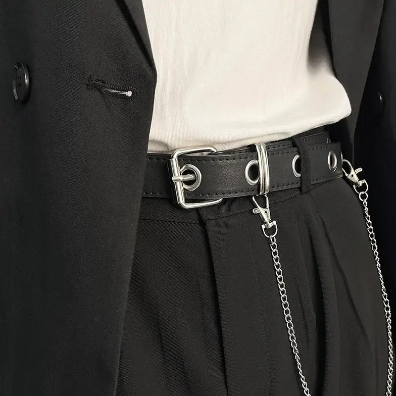 1pc 2025 New Pants Key Chain Fashion Simple Men's Pants Chain Jeans Punk Hip-hop Pants DIY Boy Gift Chain Accessories