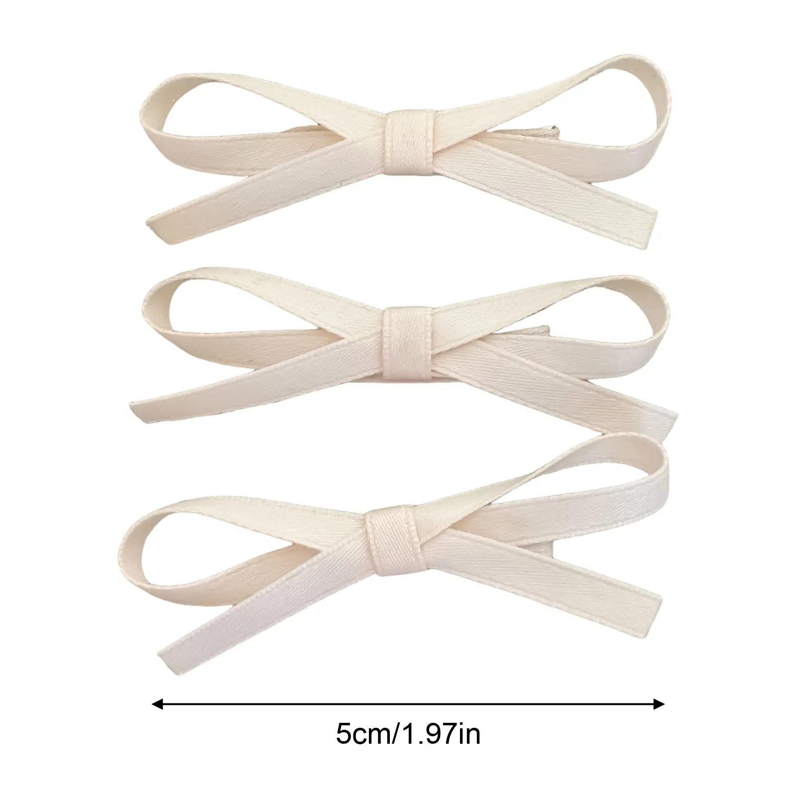 3pcs Girl Sweet Word Clip  Hairpin Baby White And Black Cute Hairpin Ribbon French Lace Feng Sen Girls Catch Clip Hairpin
