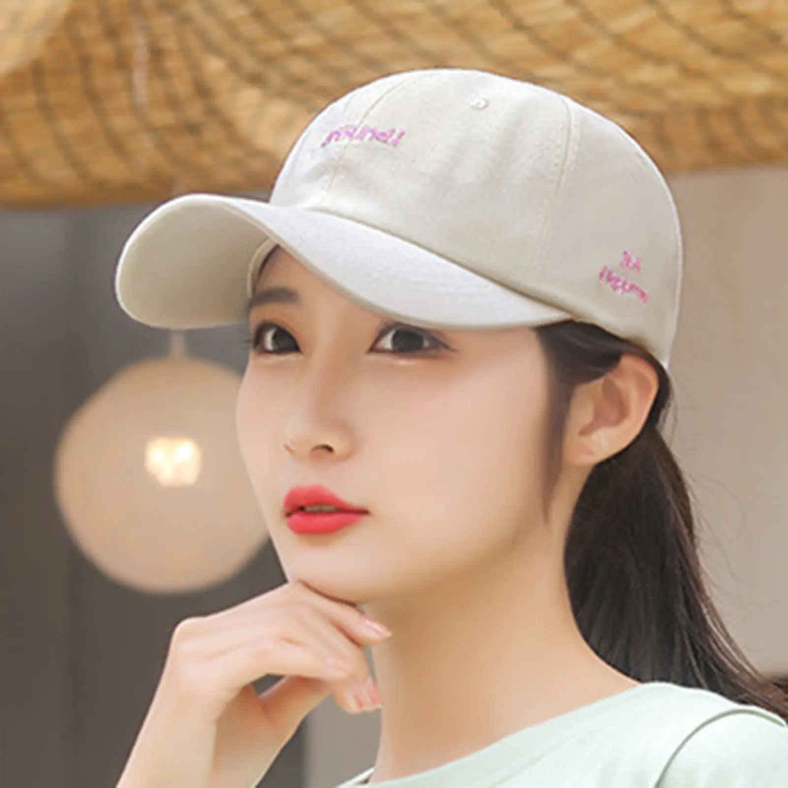 Soft-top Letter Embroidered Baseball Cap Unisex Candy-colored Adjustable Sports Sun Hat Female Male Casual Hip-hop Dad Hat