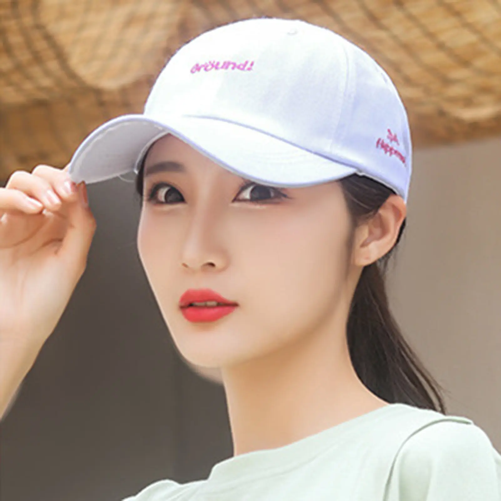 Soft-top Letter Embroidered Baseball Cap Unisex Candy-colored Adjustable Sports Sun Hat Female Male Casual Hip-hop Dad Hat