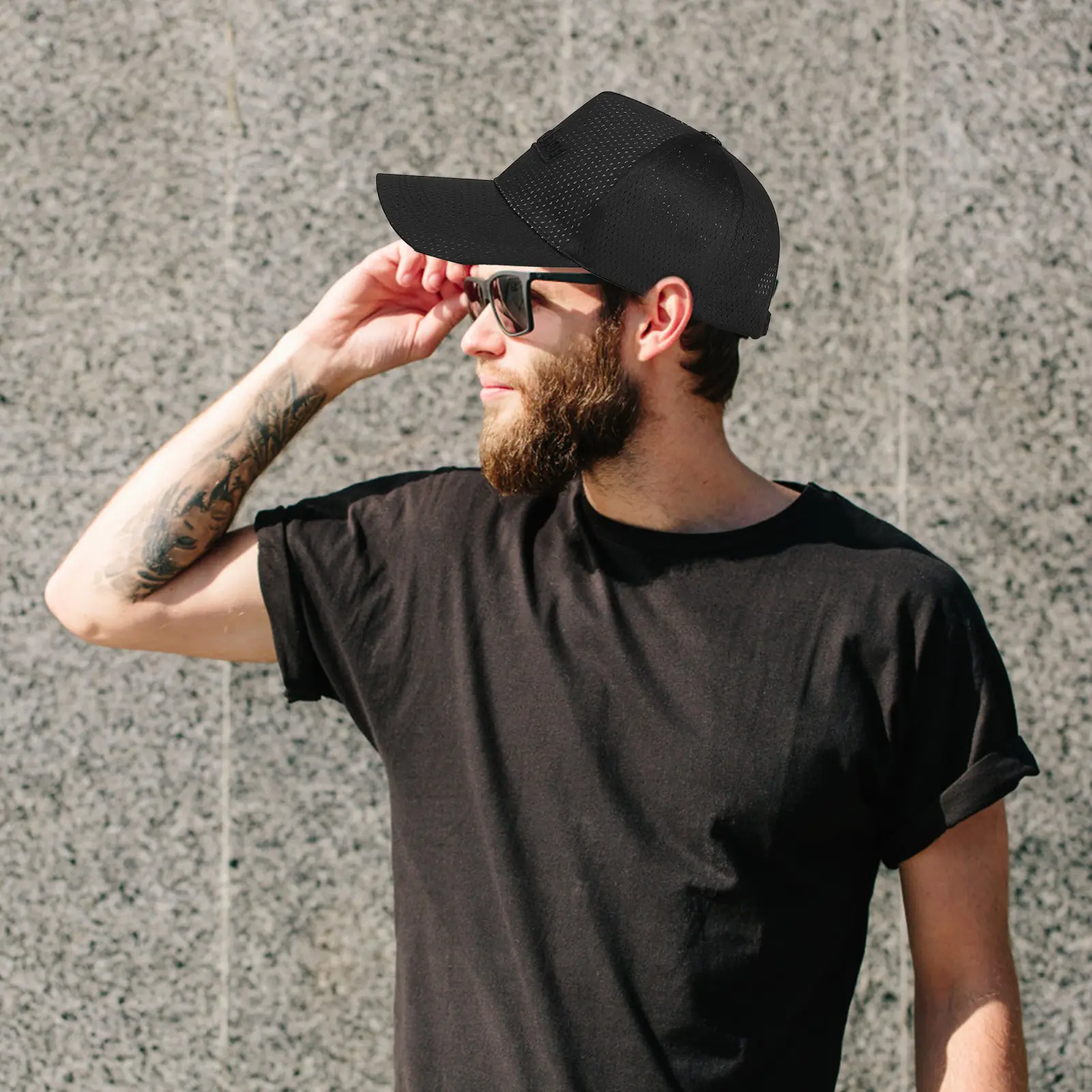 Sun-shading Baseball Cap Sports Running Baseball Cap Light Sun-shielding Mountaineering Travel Sports Cap High-top Net Cap