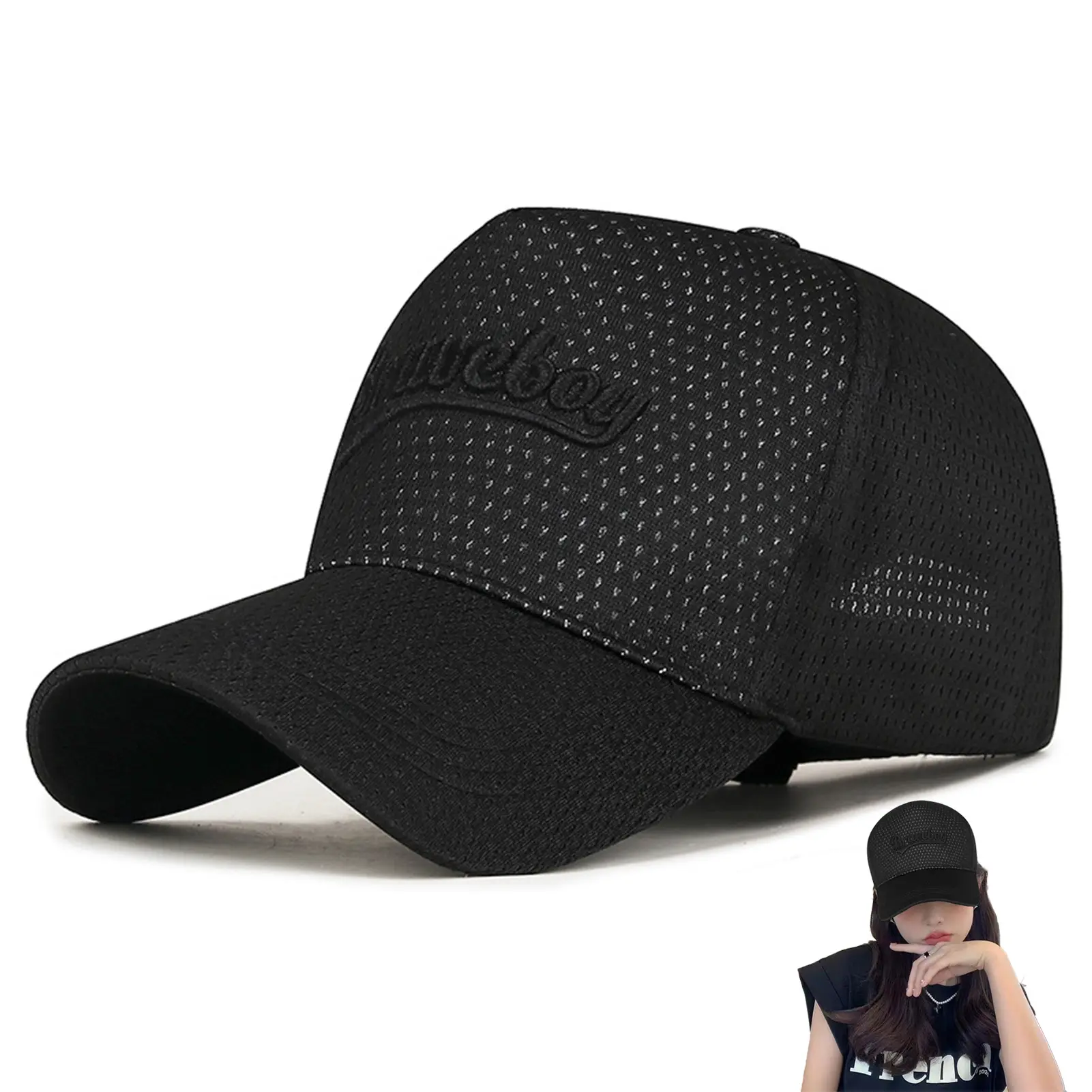 Sun-shading Baseball Cap Sports Running Baseball Cap Light Sun-shielding Mountaineering Travel Sports Cap High-top Net Cap