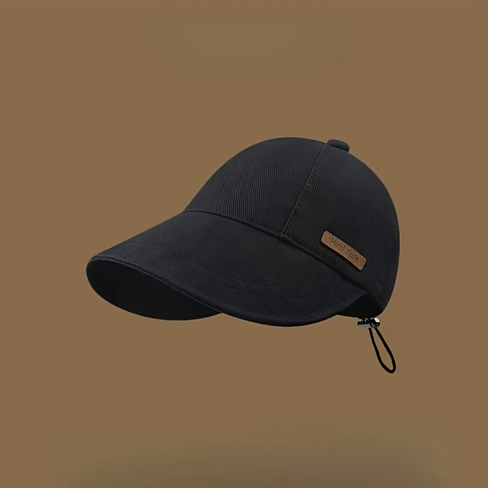 Foldable Wide-brimmed Sun Hat Spring And Summer Drawstring Adjustable Hat Female Beach Hat Summer Quick-drying Sun Hat