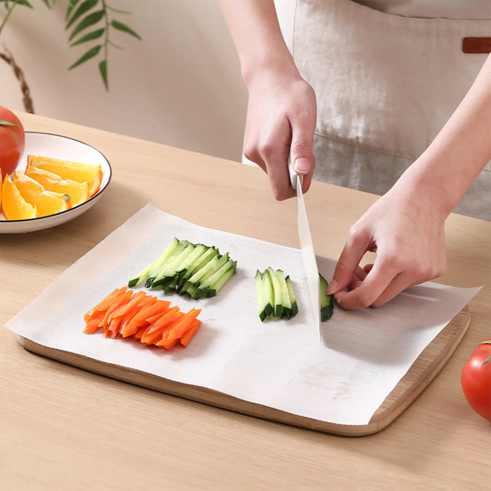 POE Disposable Chopping Board Paper Chopping Board Surface Mat Picnic Barbecue Camping With Convenient Packaging And Carrying