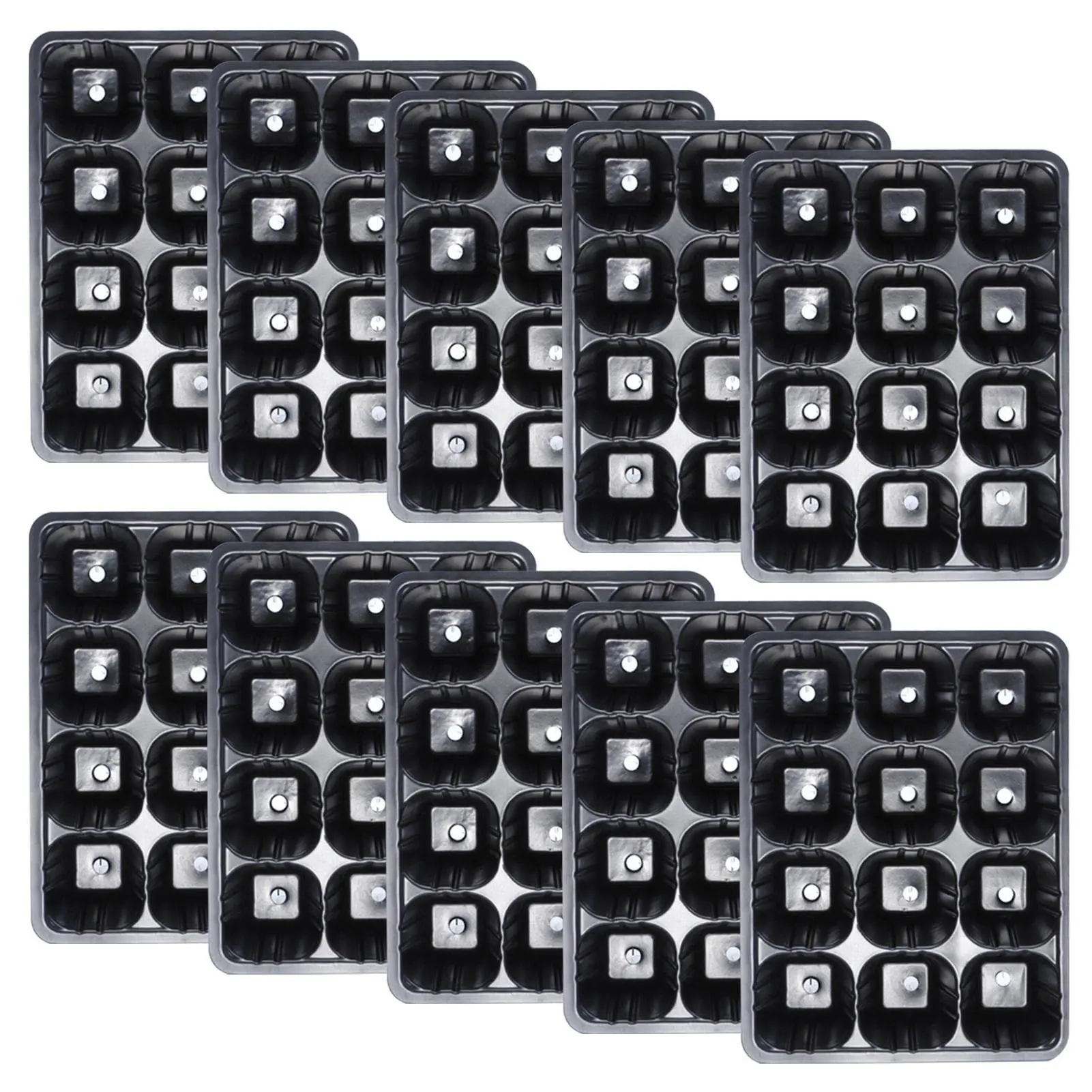 10/20Pcs Vegetable Seedling Pots Seedling Tray Garden Pots Durable Seed Germination Plant Flower Pots Grow Box For Planting