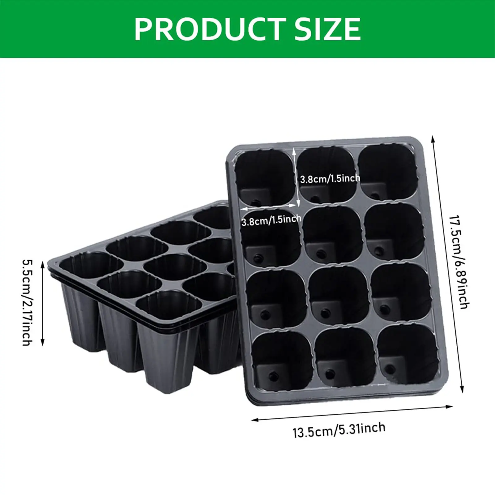 10/20Pcs Vegetable Seedling Pots Seedling Tray Garden Pots Durable Seed Germination Plant Flower Pots Grow Box For Planting