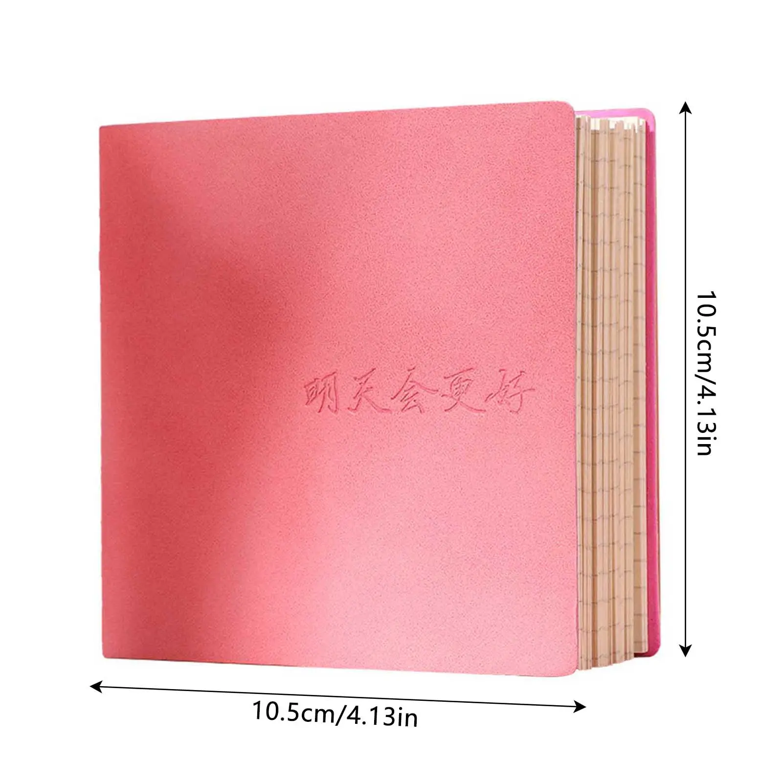 Square Mini Notebook And Notepad Creative Portable Diary Planner Crossed/grid/blank Writing Paper Back To School Office Supplies