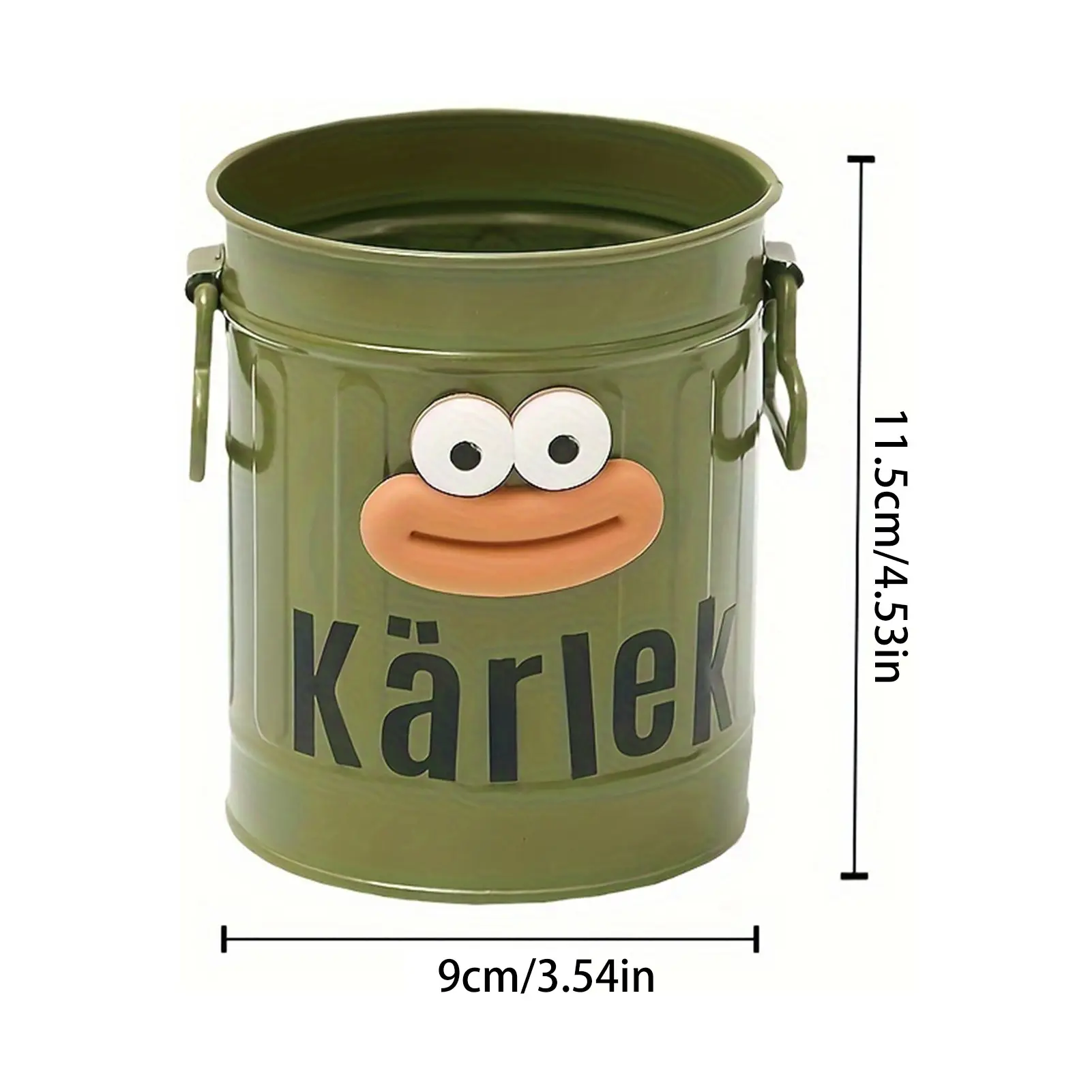 Novel Cartoon Pen Holder Large-capacity Student Dormitory Desktop Storage Box Office Fashion Creative Cute Retro Storage Box