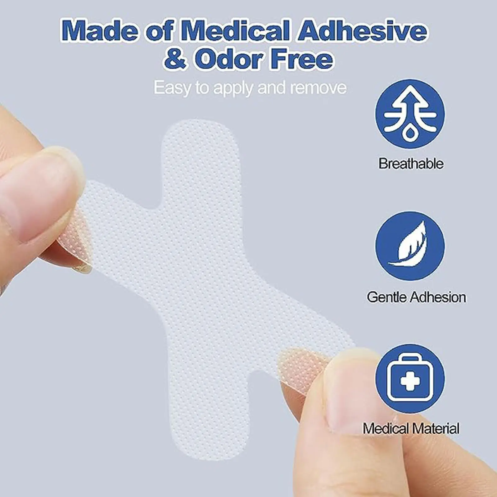 60/120/180/240pcs Mouth Tape Respiratory Correction Tape for Sleeping Sleep Strips Prevent Snoring Gentle Mouth Tape