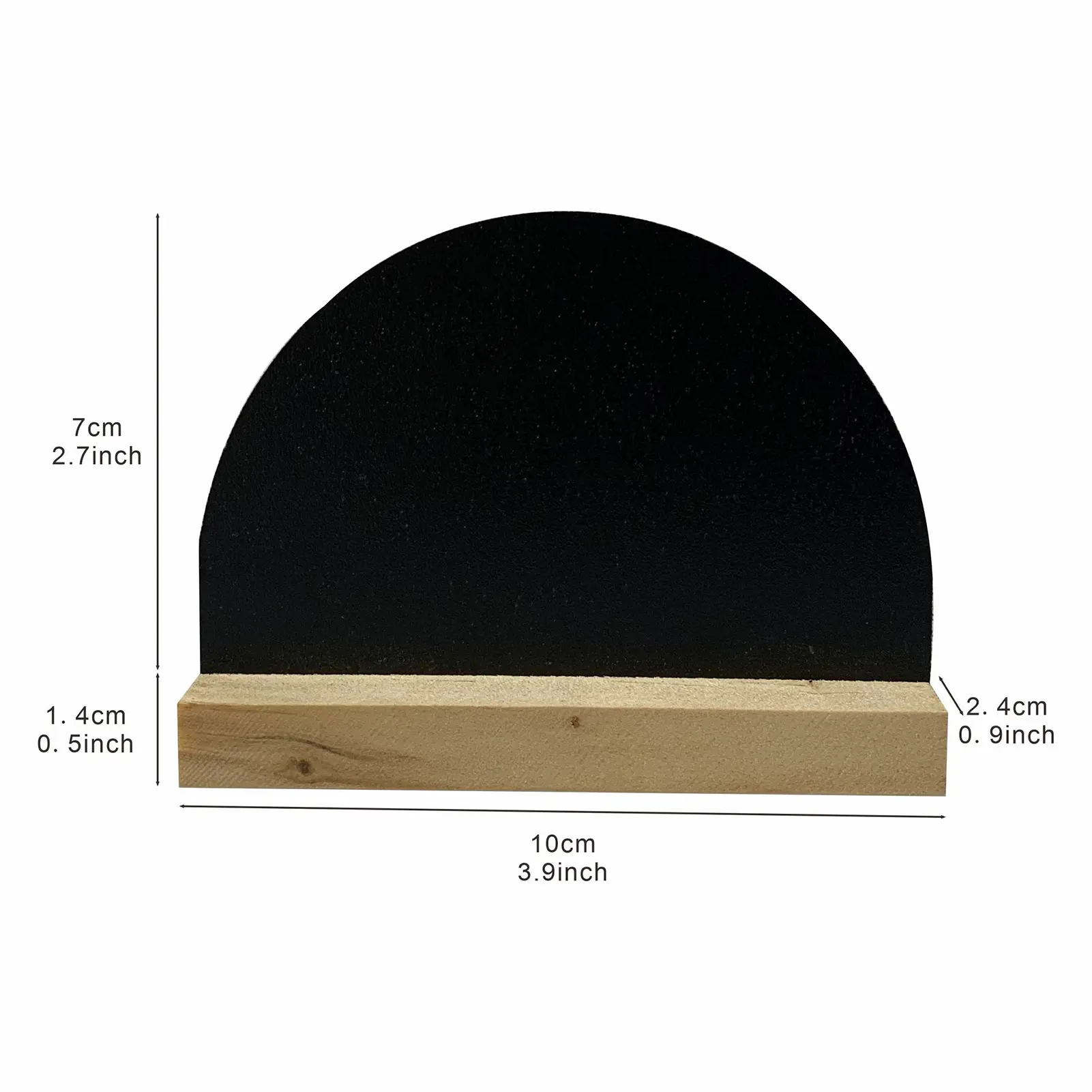 4pcs Wooden Blackboard Universal Message Board 10 Pcs/set Mini Chalkboard Portable Wedding Party Decor Decorative Parts