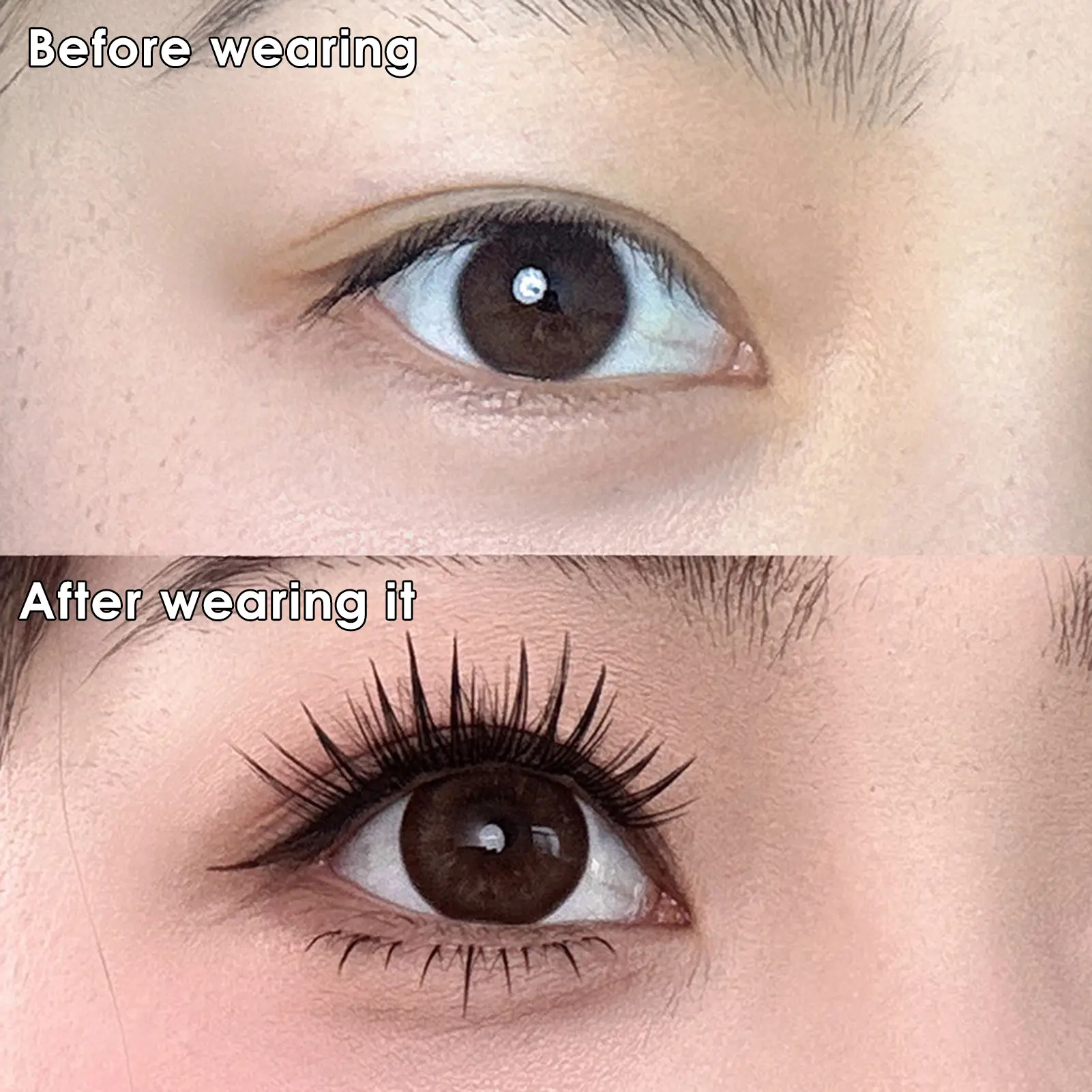 False Eyelashes Woman C Curl Eyelash Extension Self Adhesive Lash Clusters for Eye-Lifting Effect DIY Makeup Use Makeup Tools