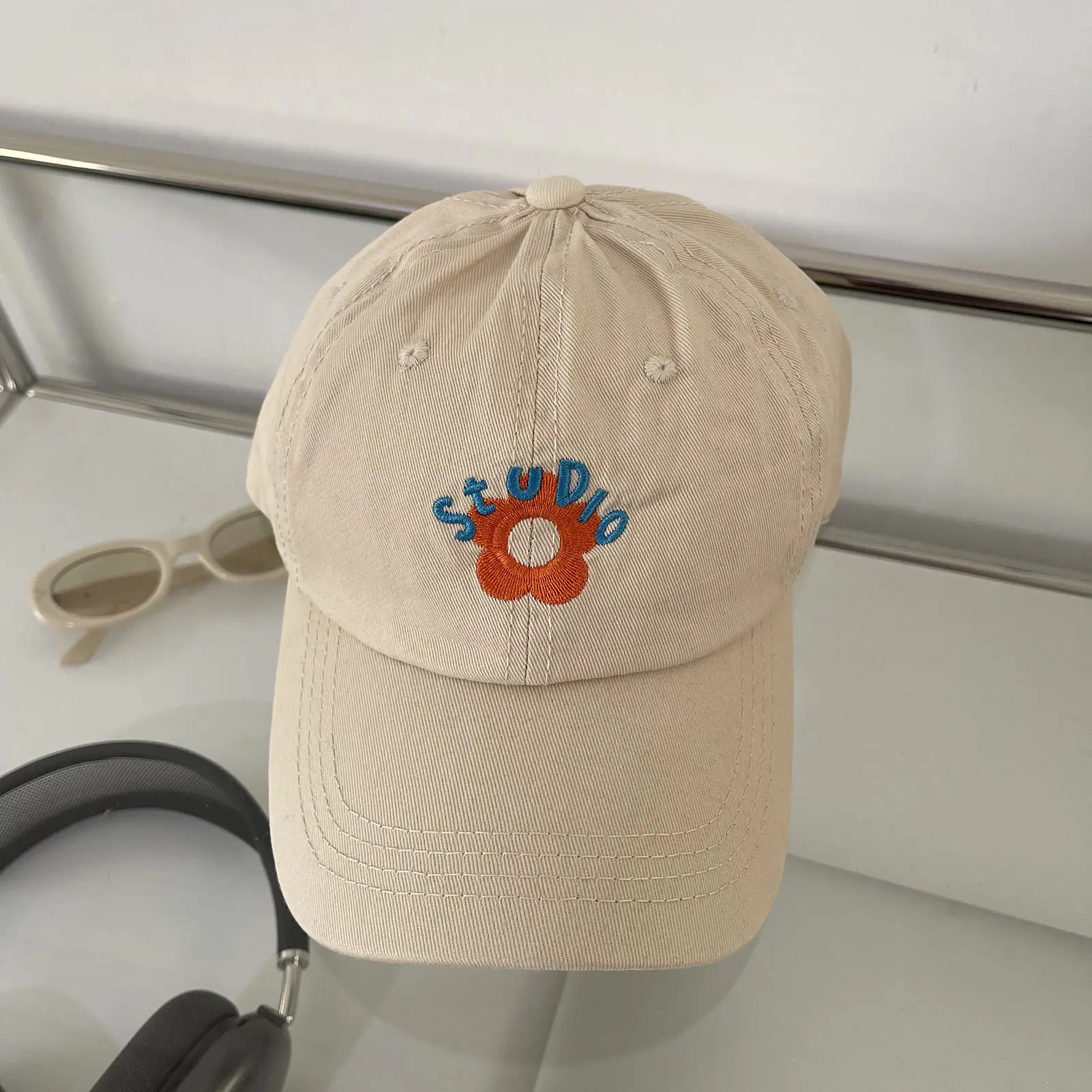 Women's Baseball Cap Fashion Baseball Cap Adjustable Embroidered Summer Sun Hat Cycling Cap for Outdoor Fising Camping for Girl