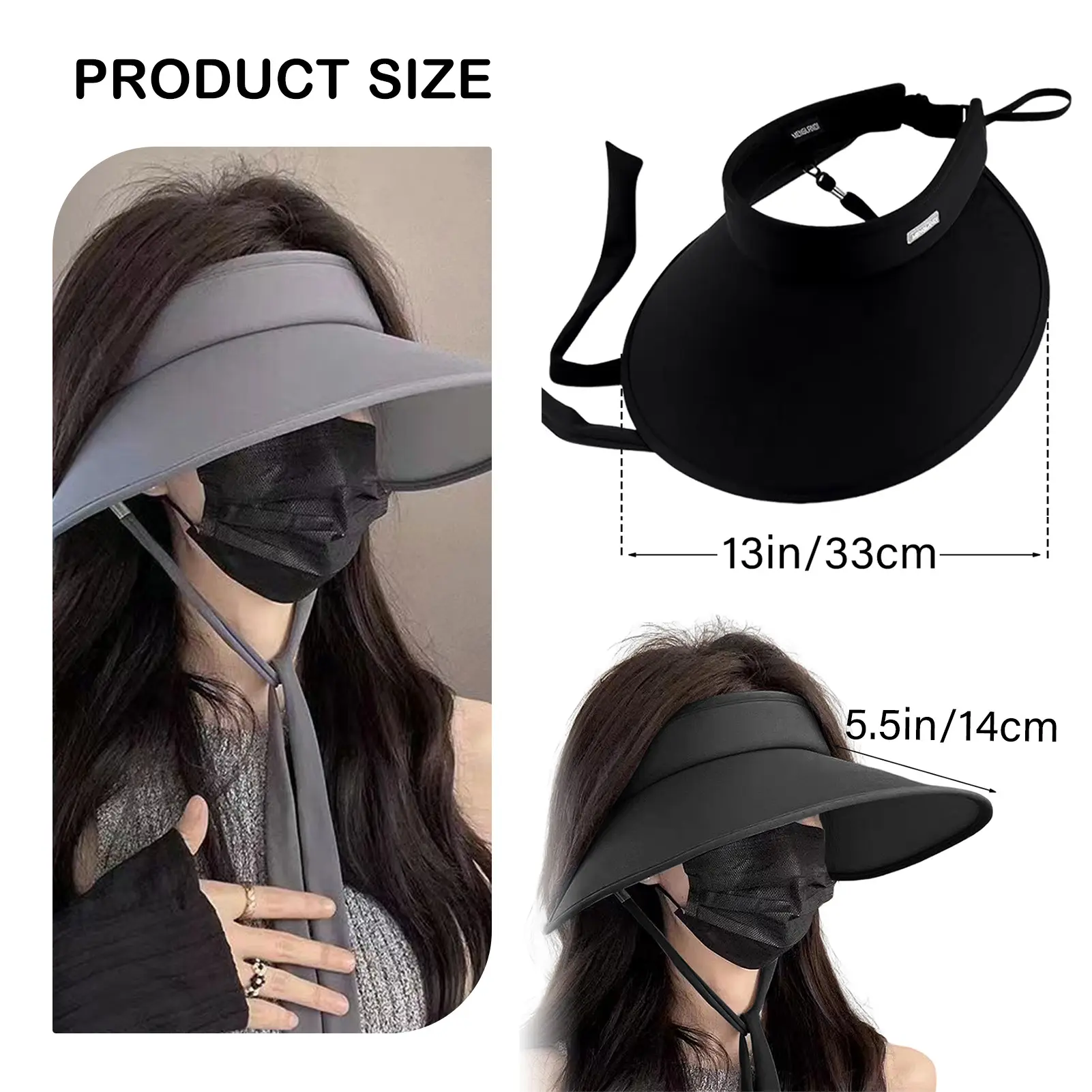 Summer Woman Hat Fashion Womens Sun Visor Hat UV Protections Packable Cooling Summer Hats for Travel Hiking Beach Hats Gift